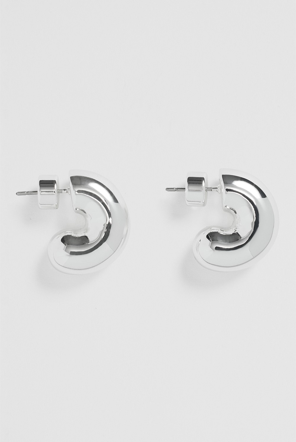 Large Round Hoop Earring