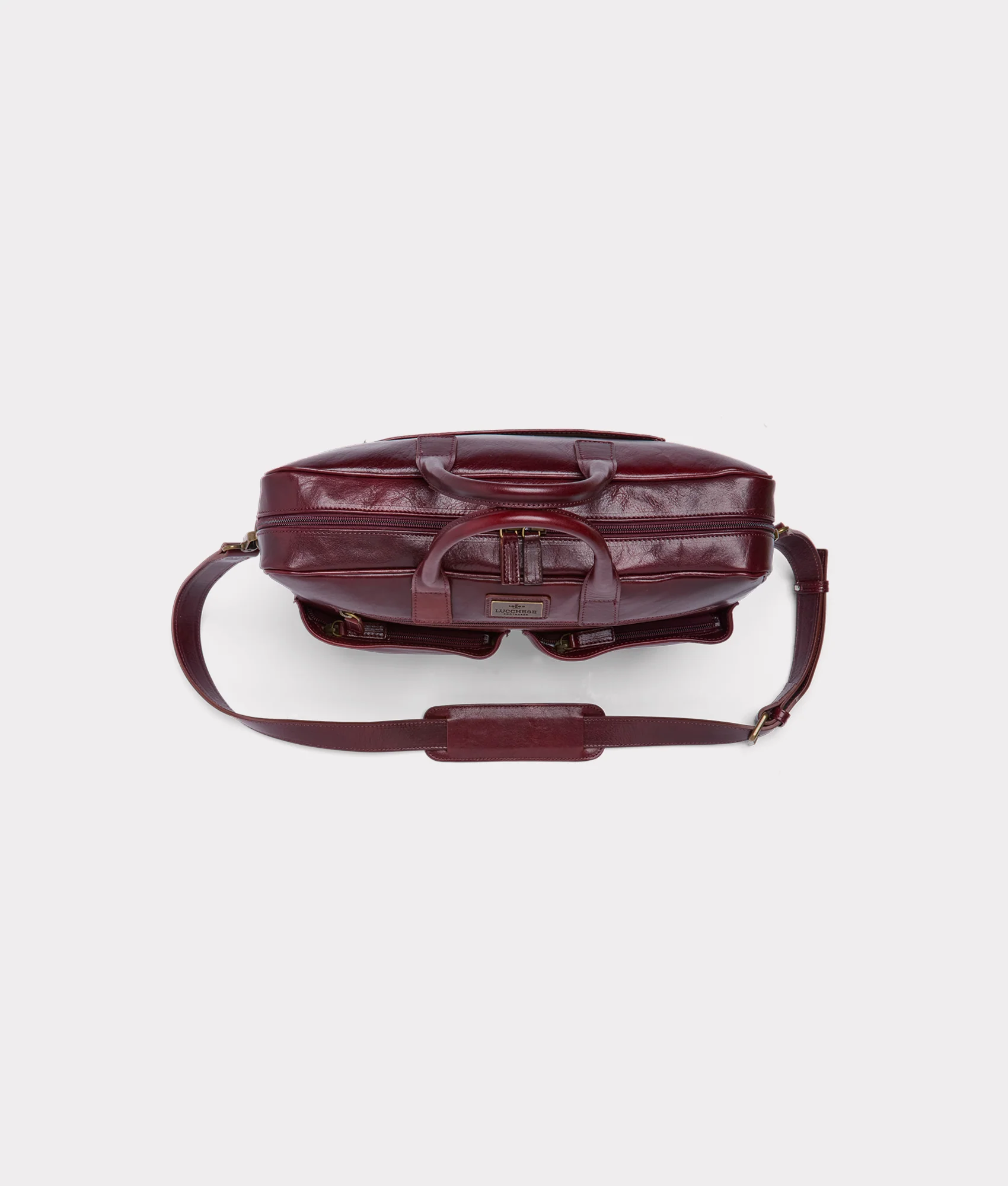 Cosimo Briefcase - Burgundy