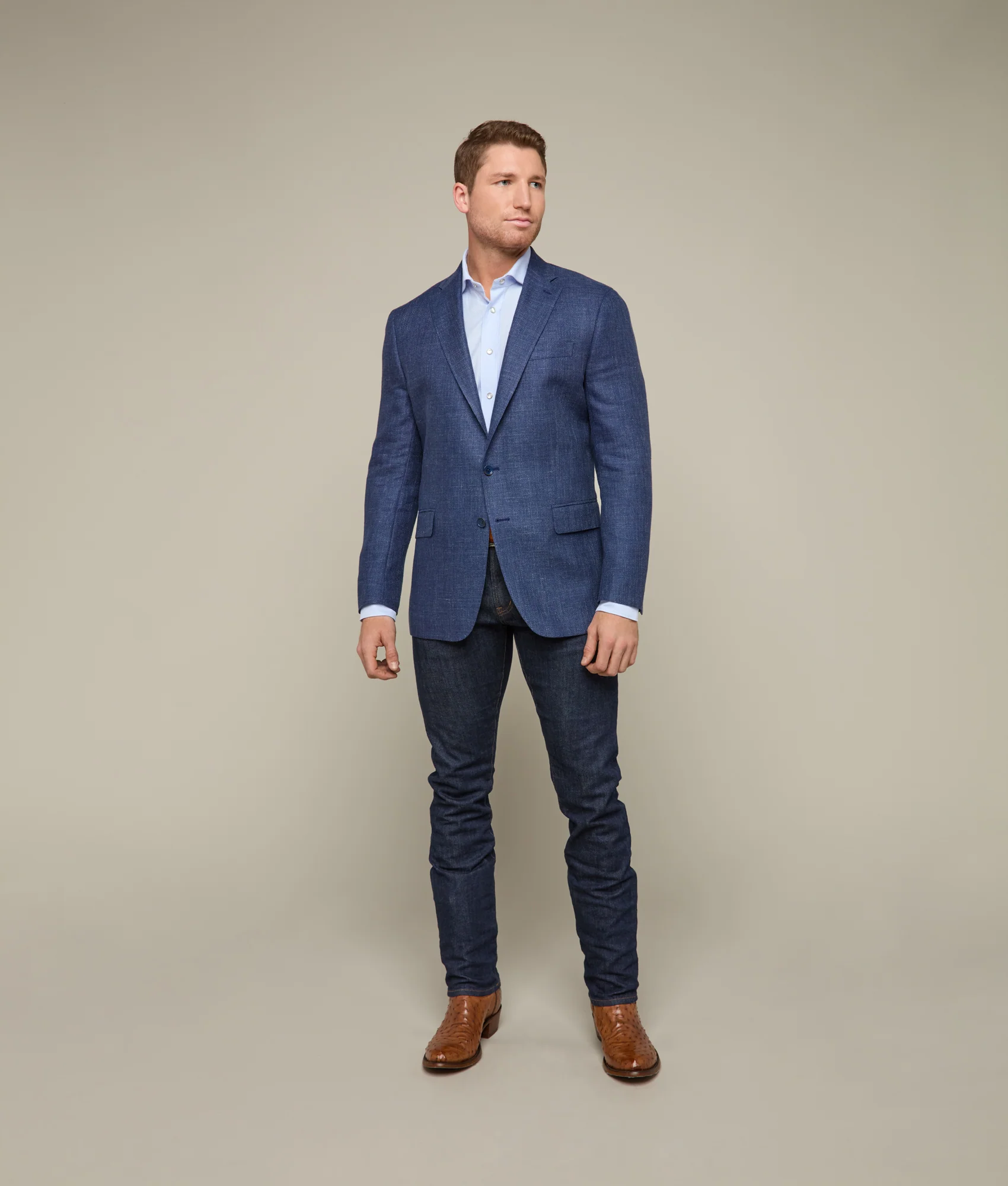 Lucchese Sport Coat :: Navy