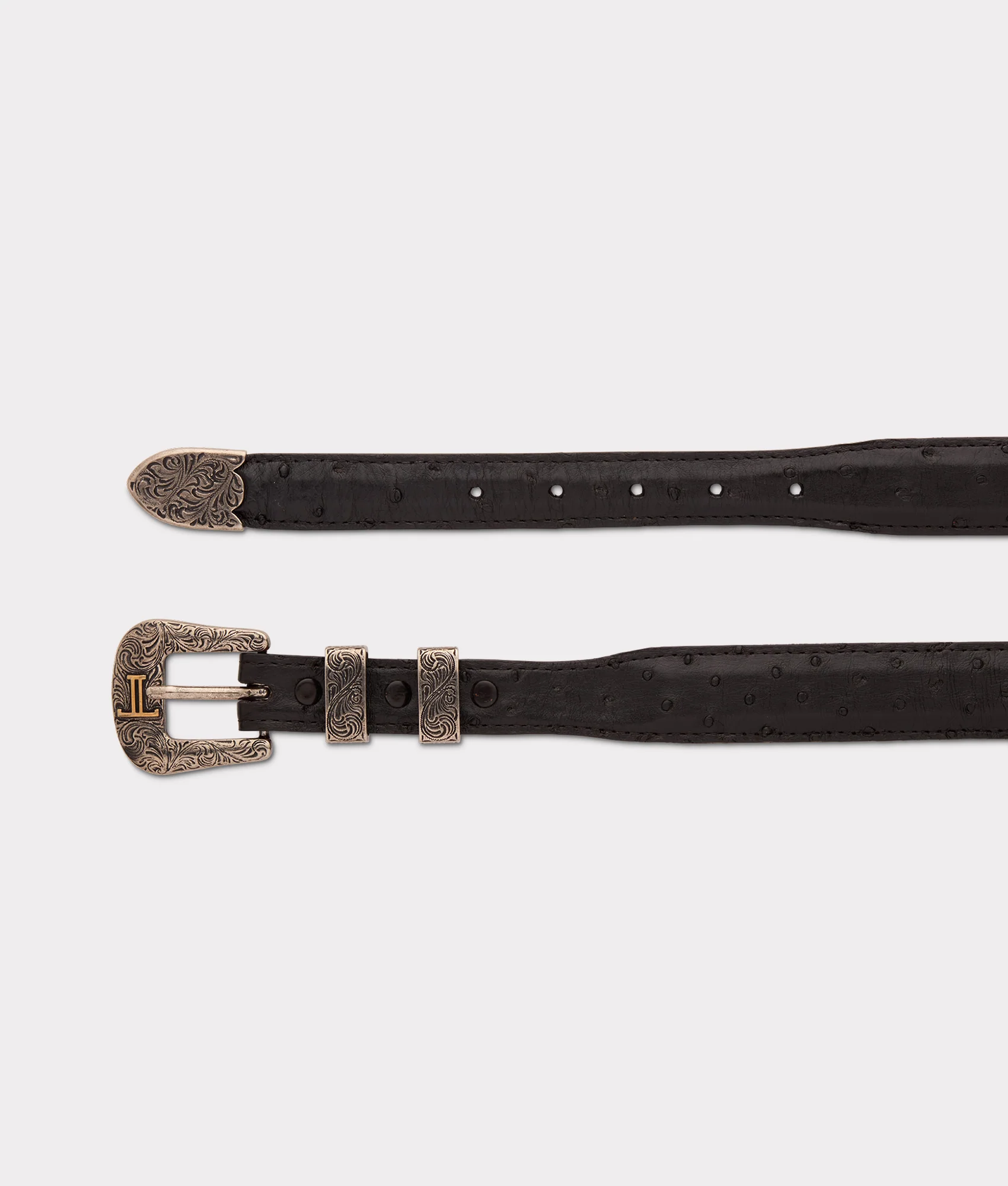 Full Quill Ostrich Tapered - Black