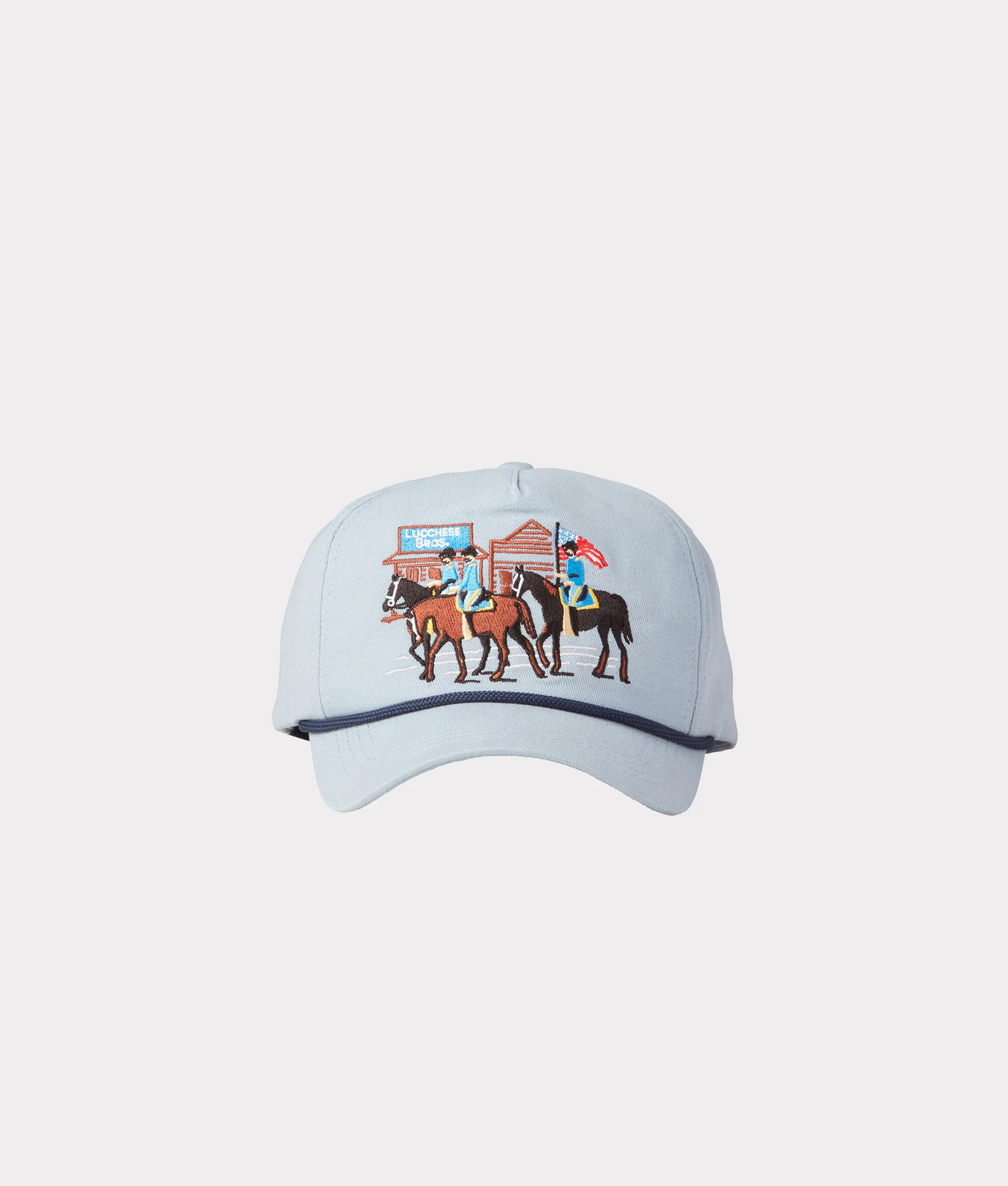 Lucchese Bros. Rope Cap :: Light Blue