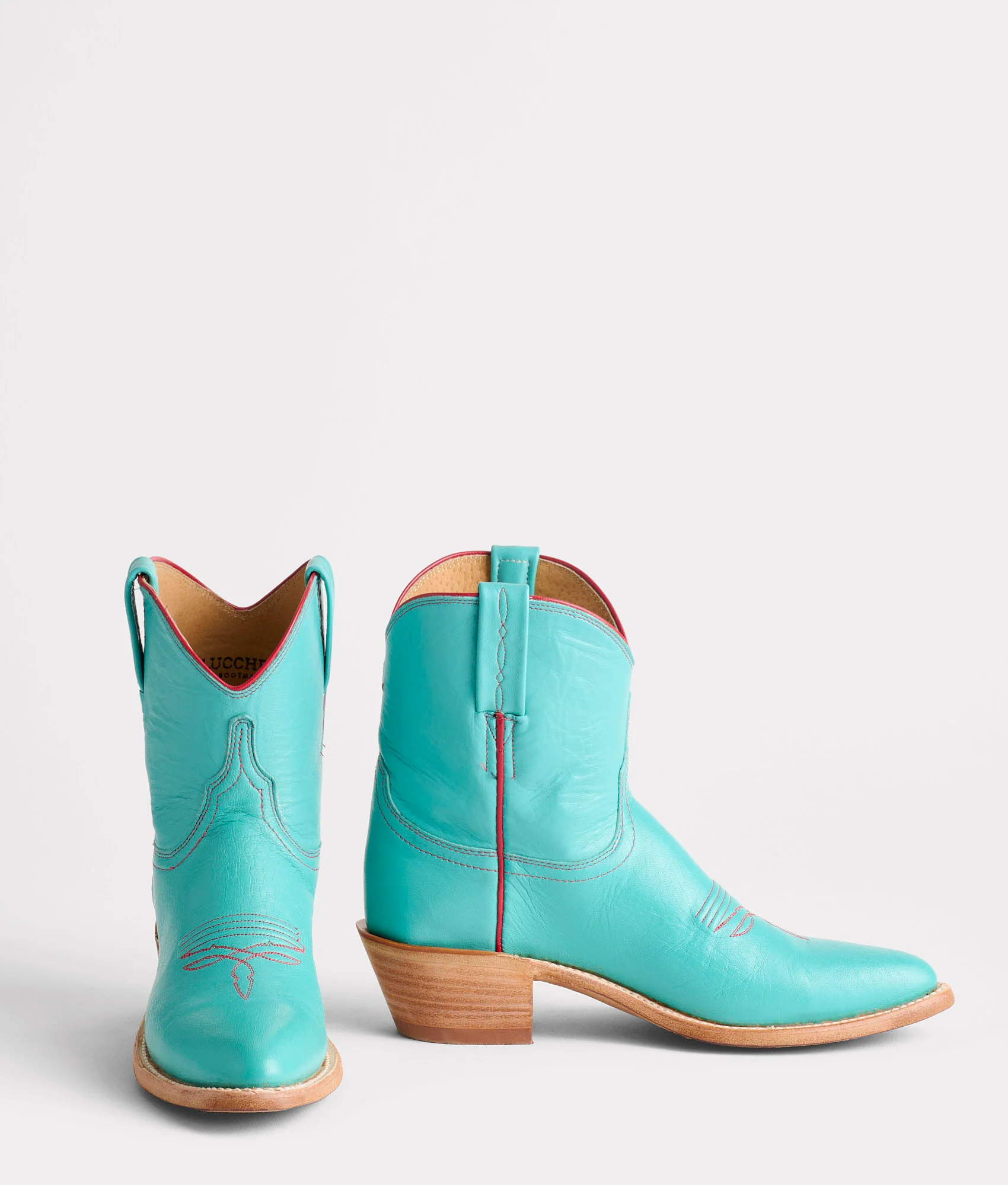 Gaby :: Turquoise + Red
