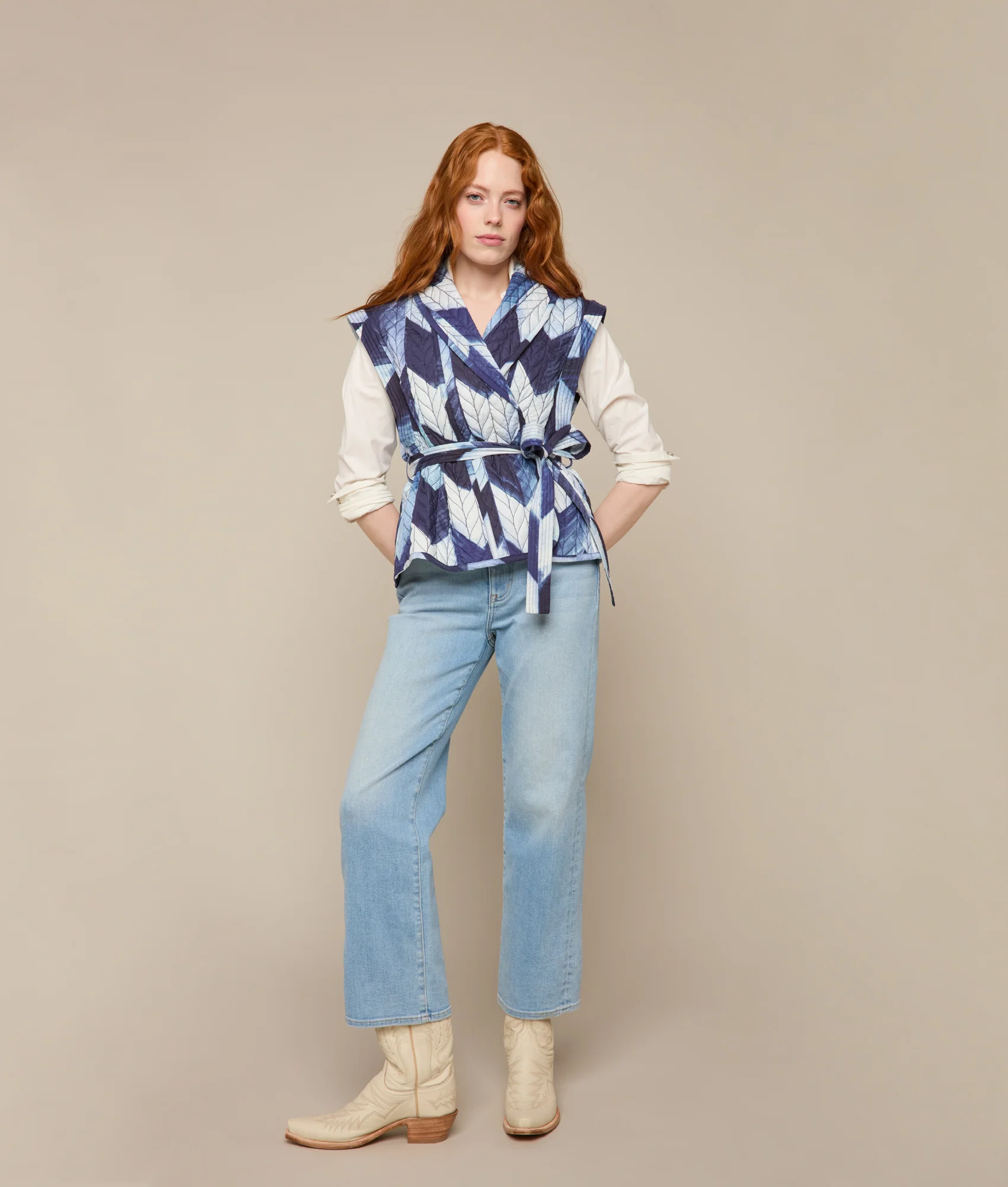Mosaic Quilted Jacket :: Multi