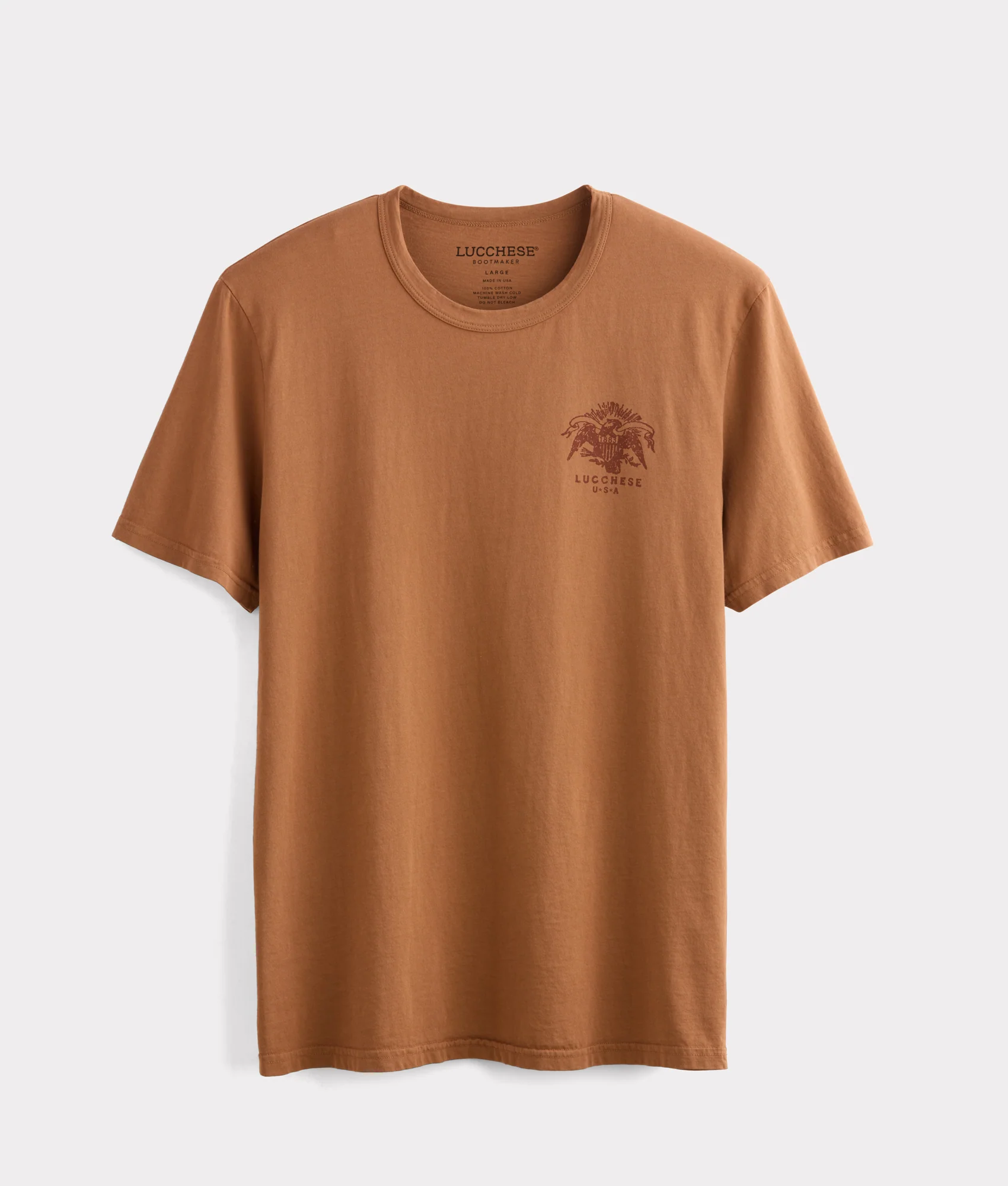 Eagle Stamp Tee :: Brown