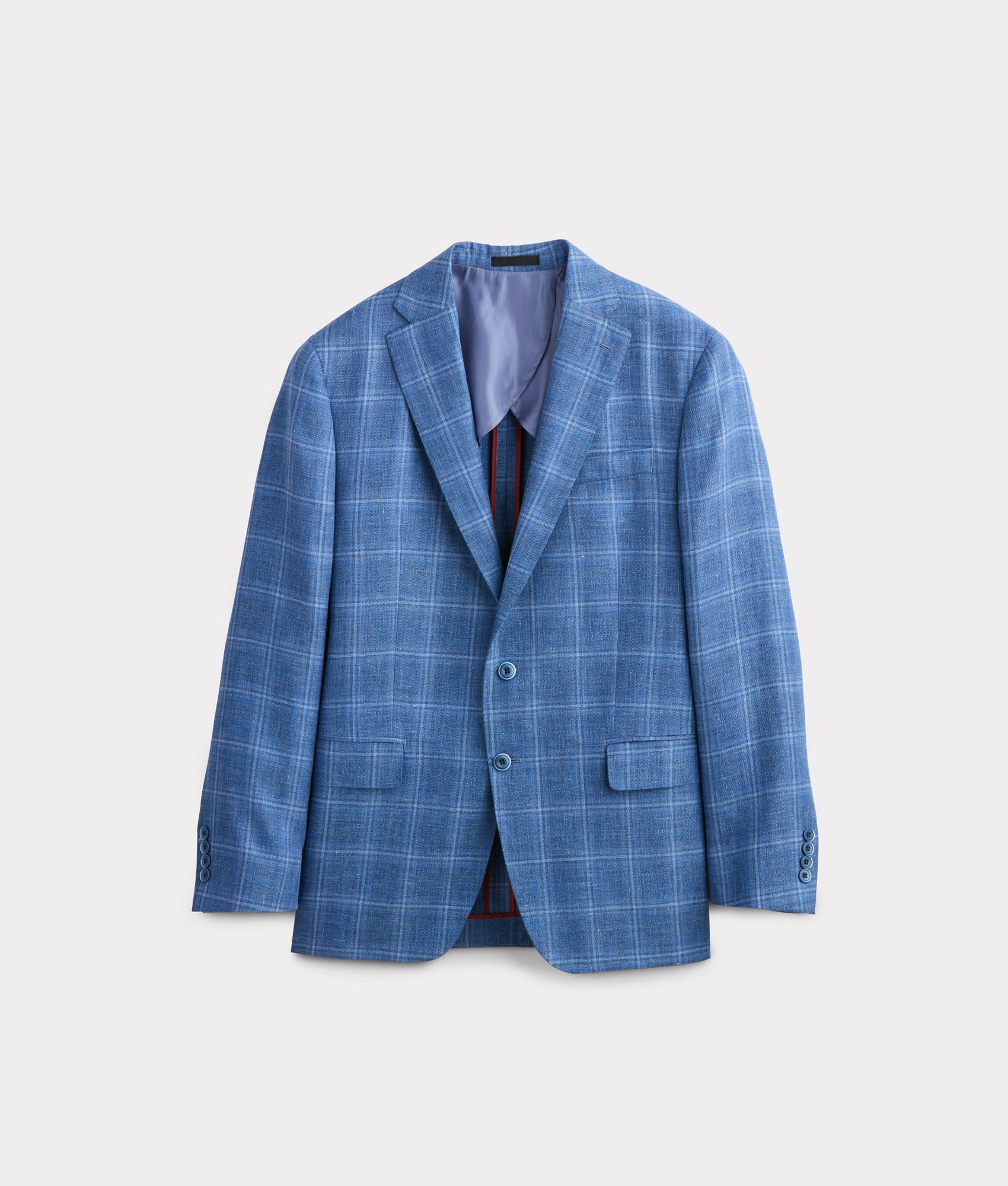 Lucchese Sport Coat :: Navy Windowpane