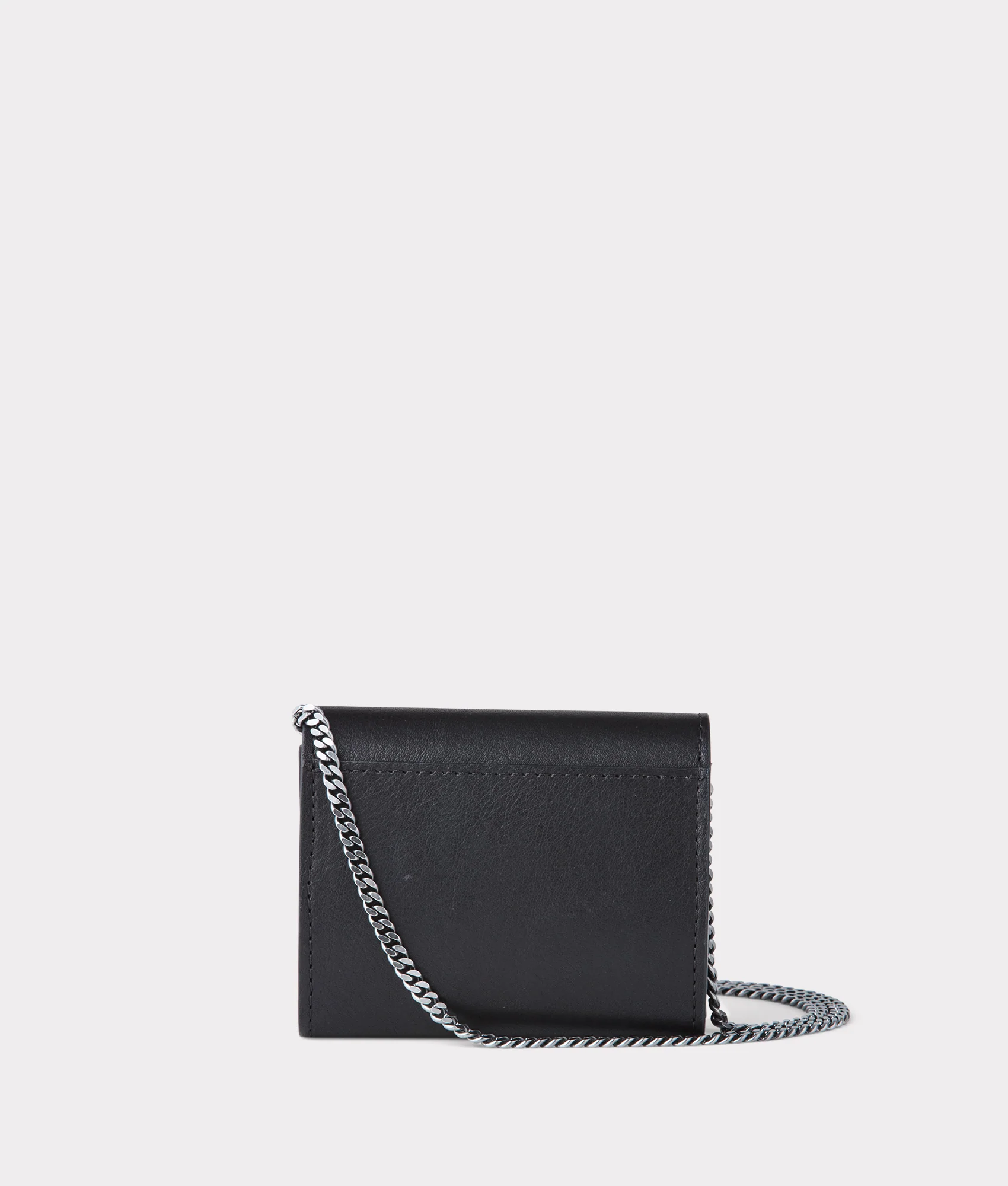 Short Wallet On A Chain - Black