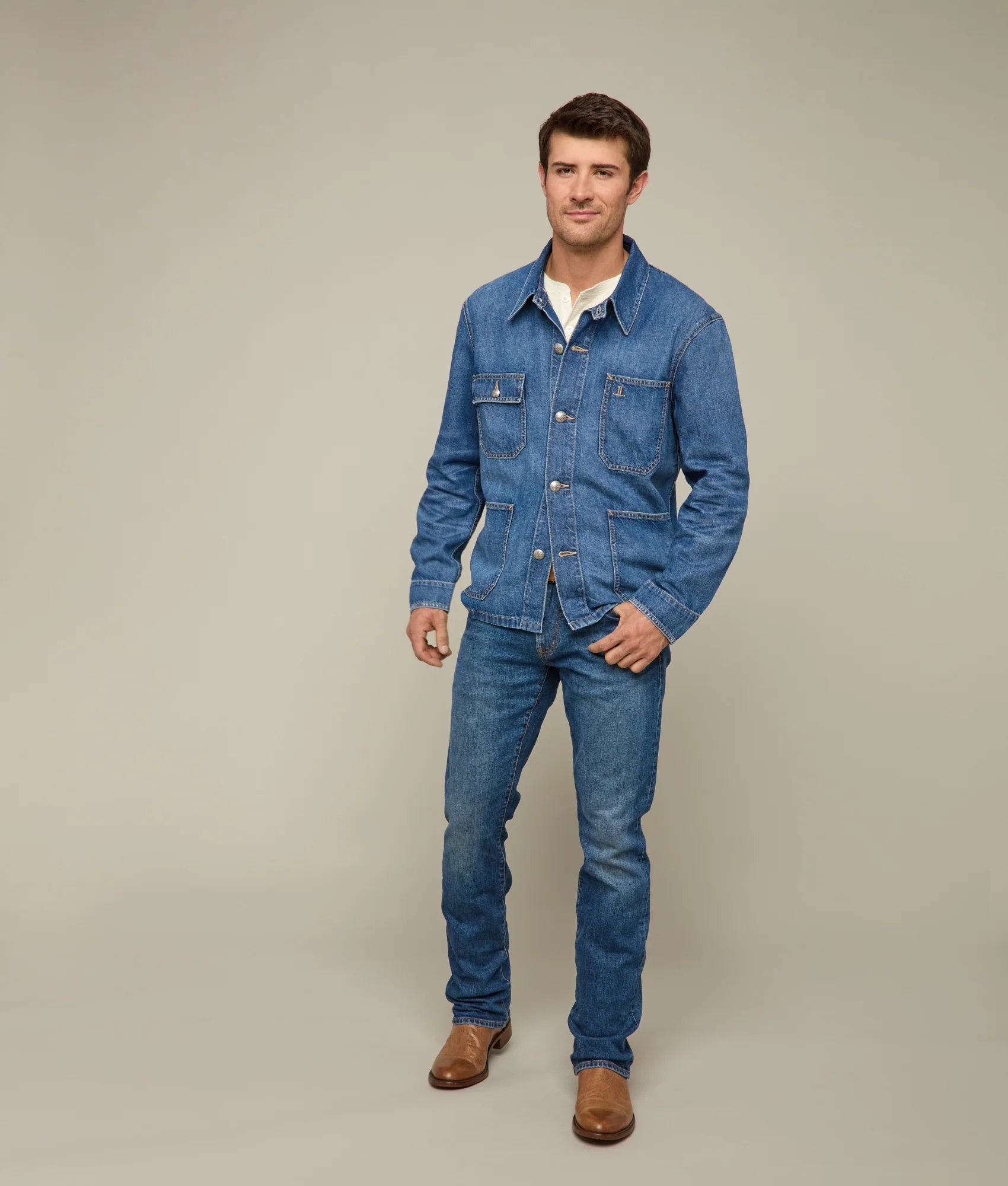 Wyatt Chore Coat :: Dusty Trail