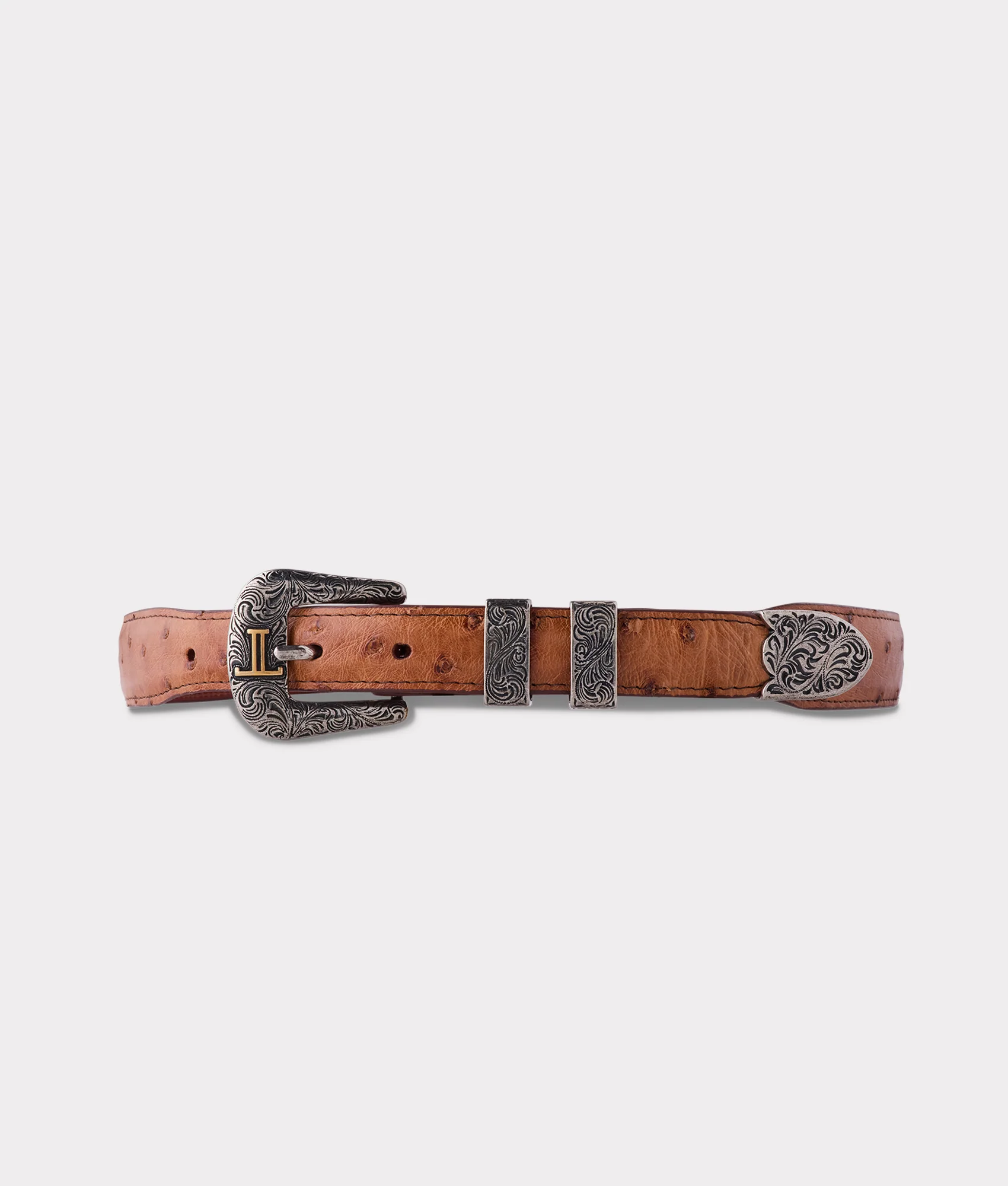 Full Quill Ostrich Tapered :: sienna