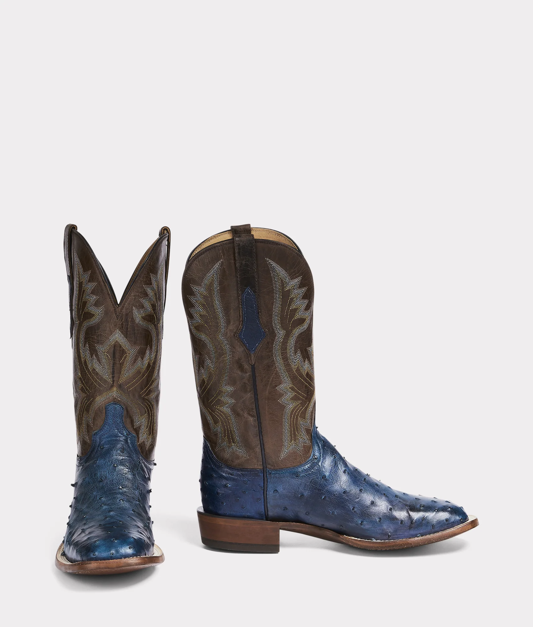 Cliff :: Navy + Chocolate