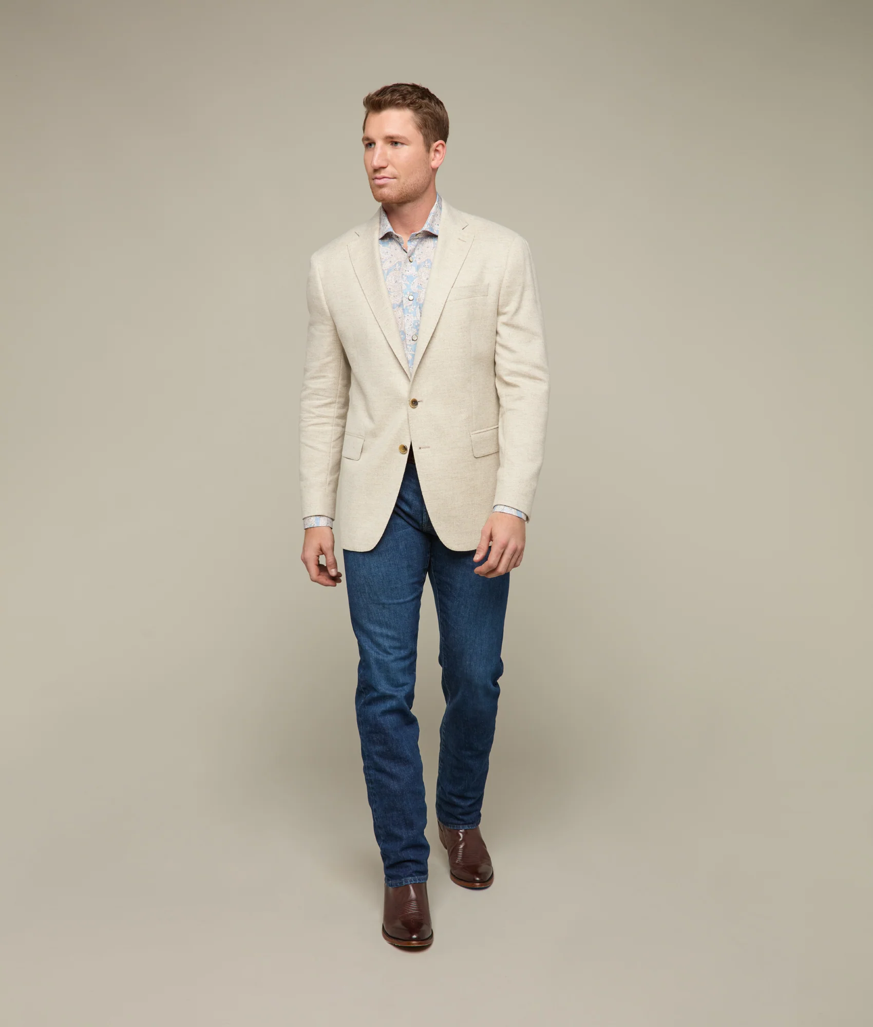 Lucchese Sport Coat :: Beige