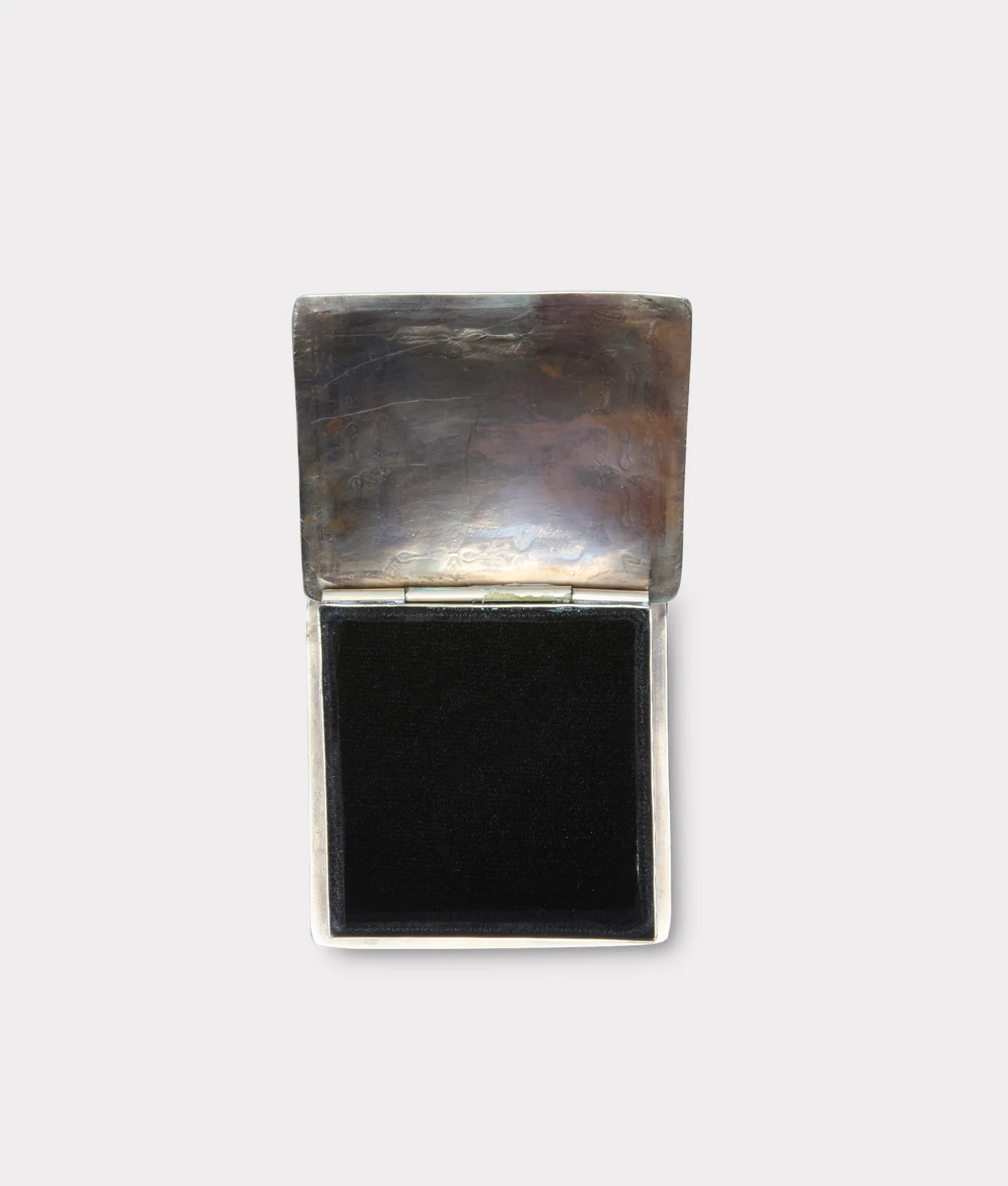 Southwestern Heart Box :: Silver