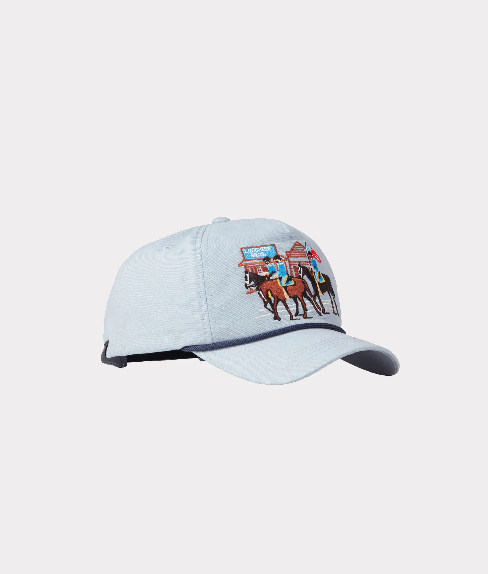 Lucchese Bros. Rope Cap :: Light Blue