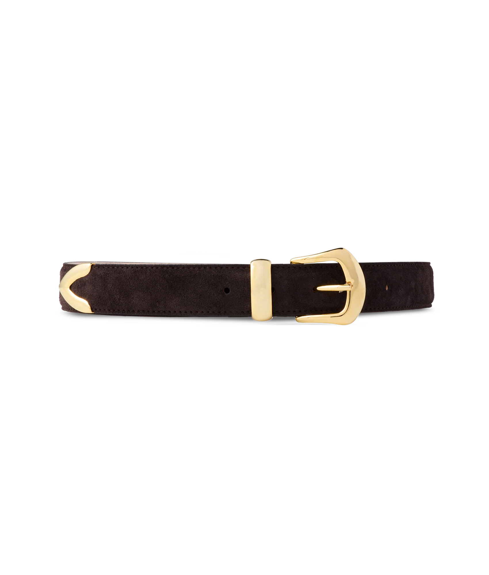 Italian 3 Piece Belt :: Chocolate