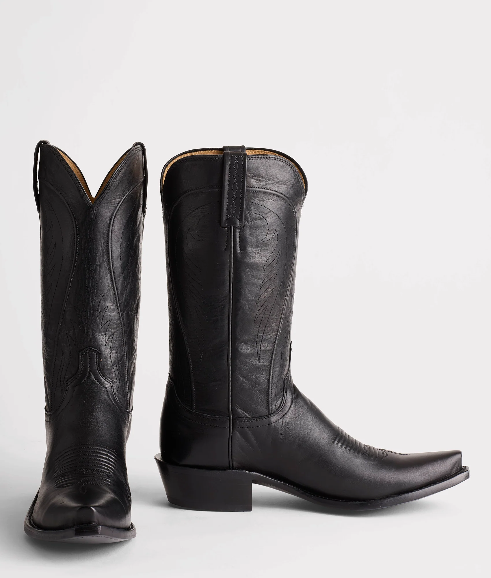 Bart :: Black + Cowhide