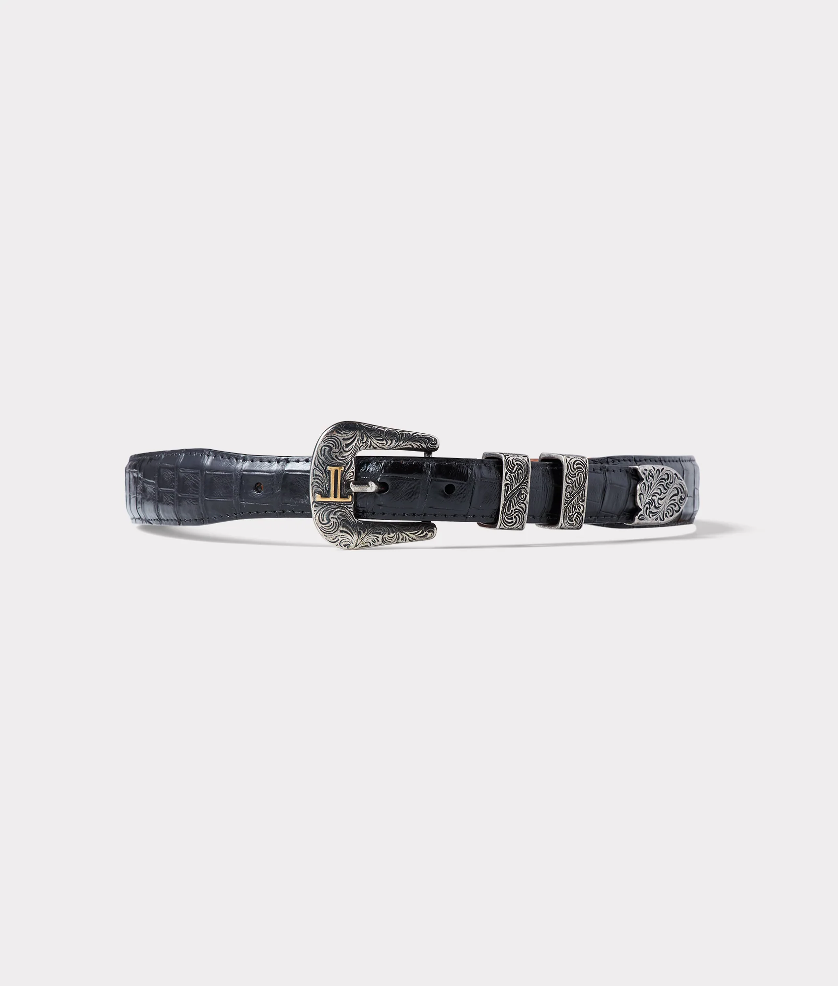 Ultra Belly Caiman Tapered :: Black