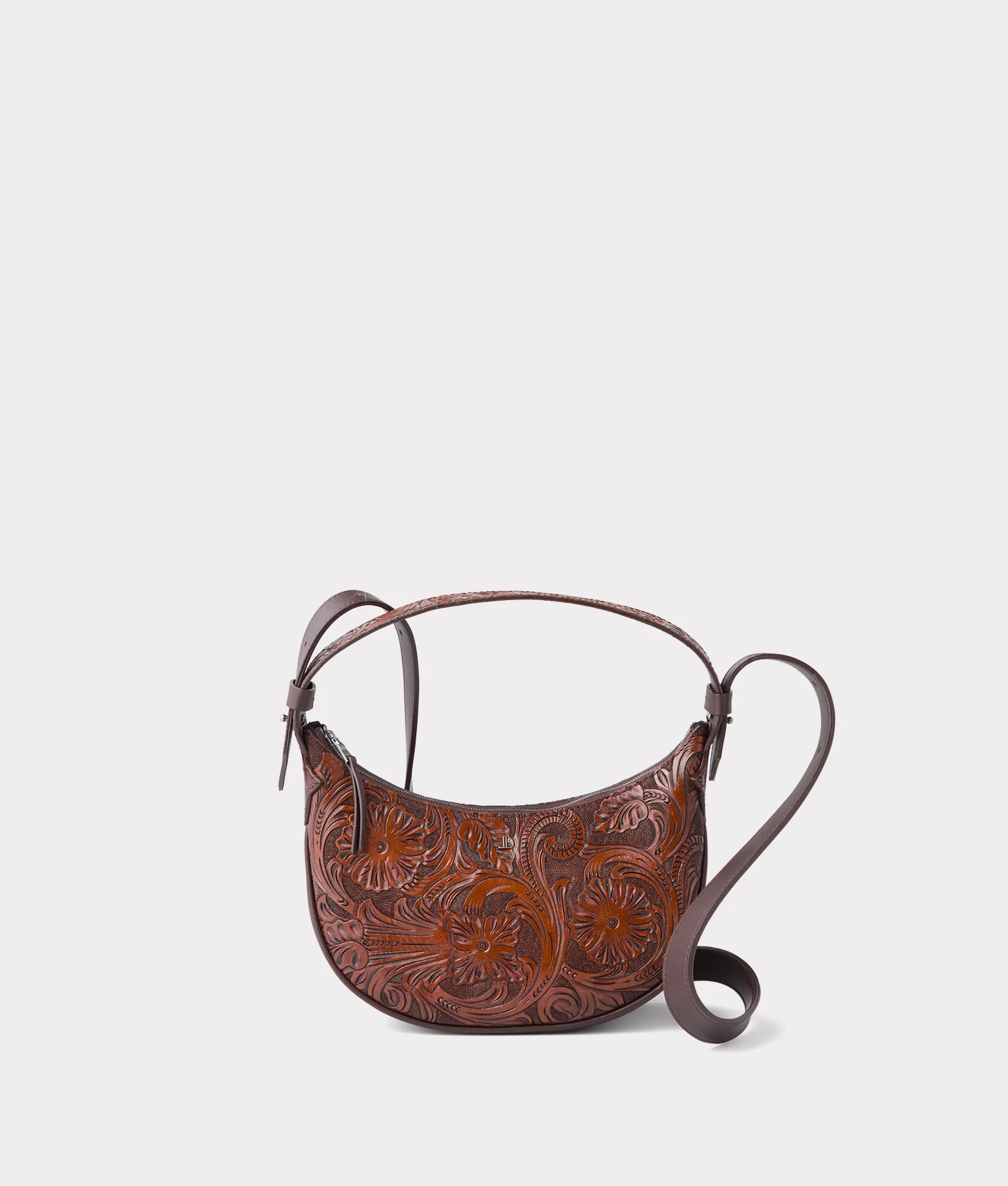 Intagliare Saddle Bag :: Cognac