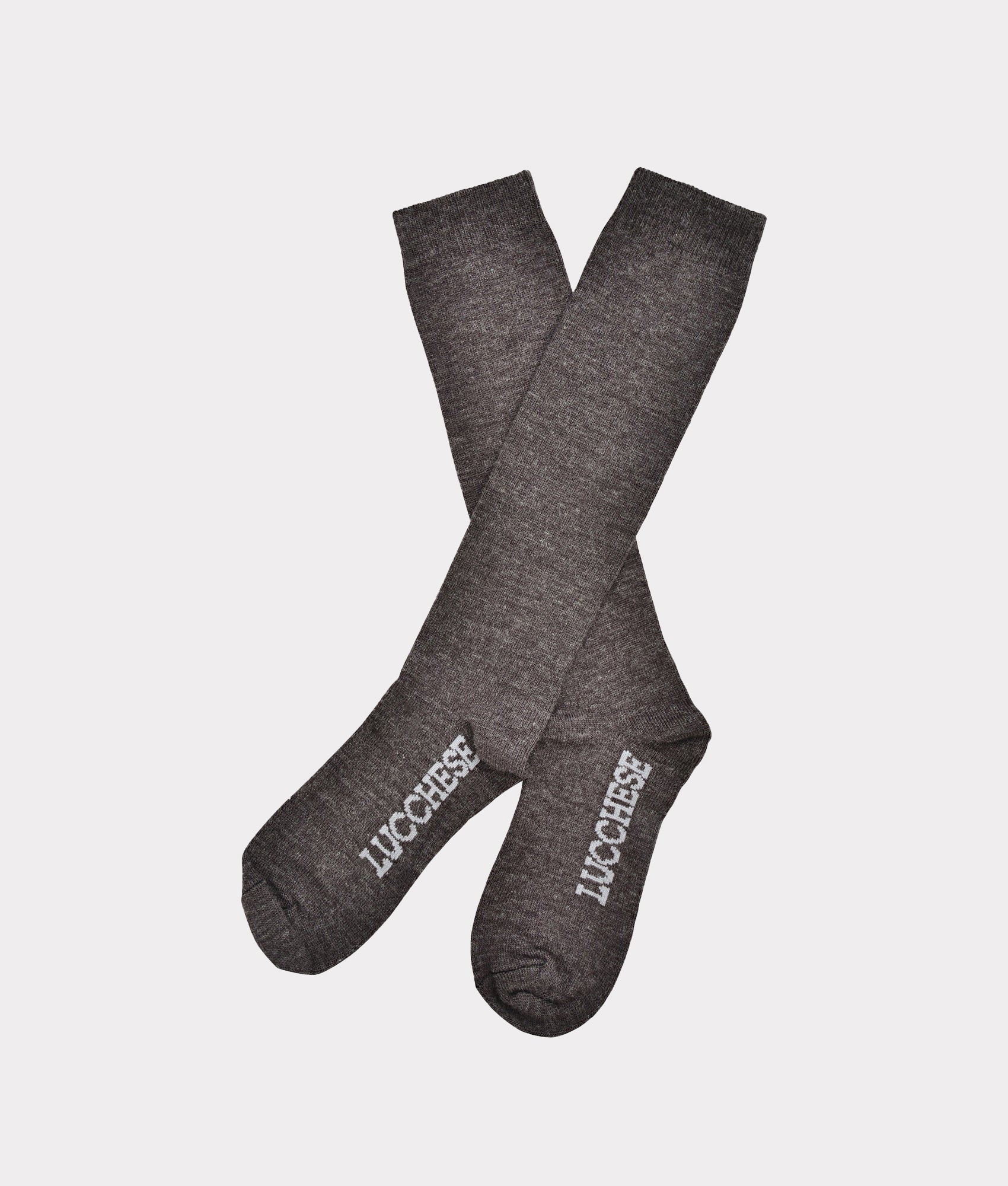 Socks Knee-High :: Brown