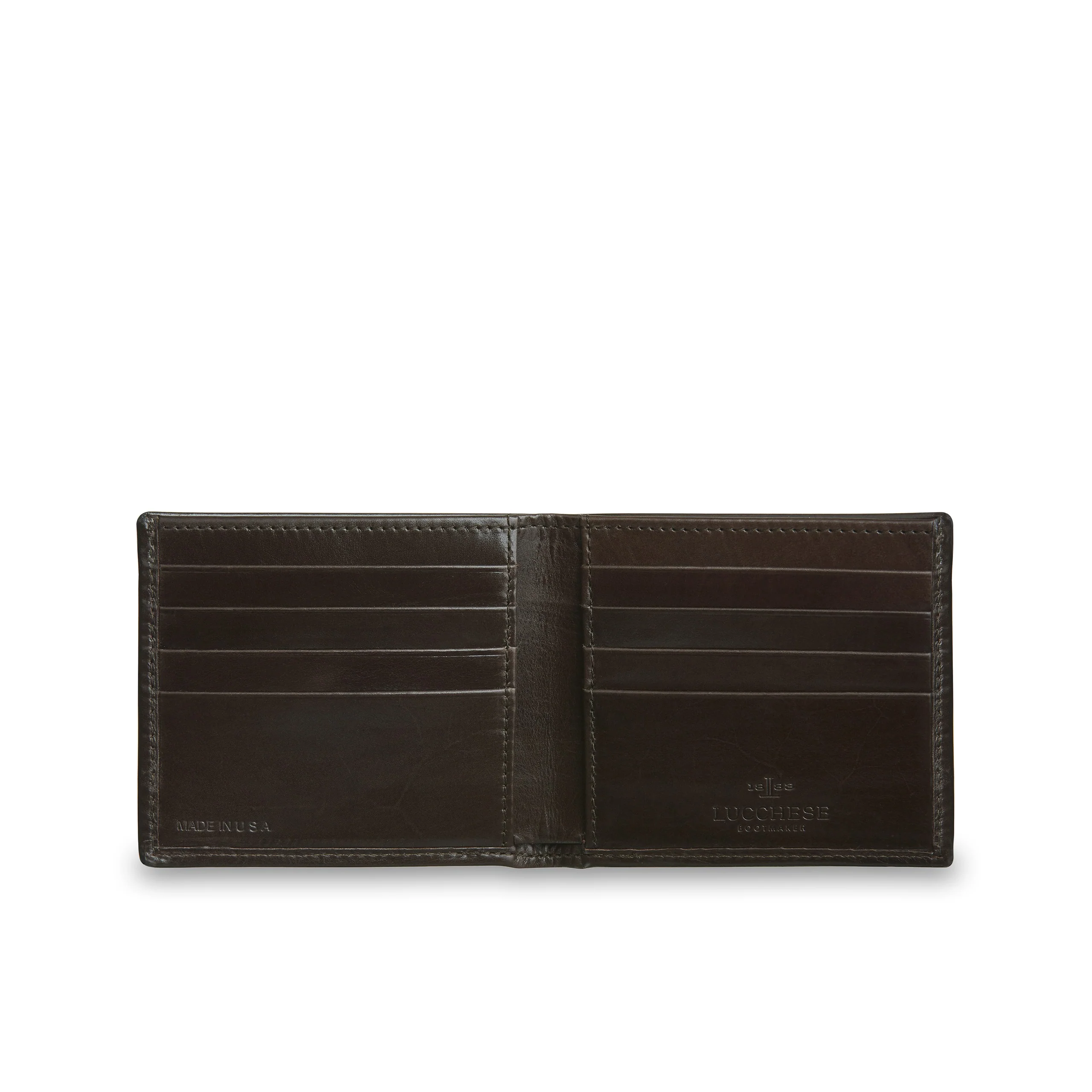 Hipster Wallet – Calfskin :: Brown