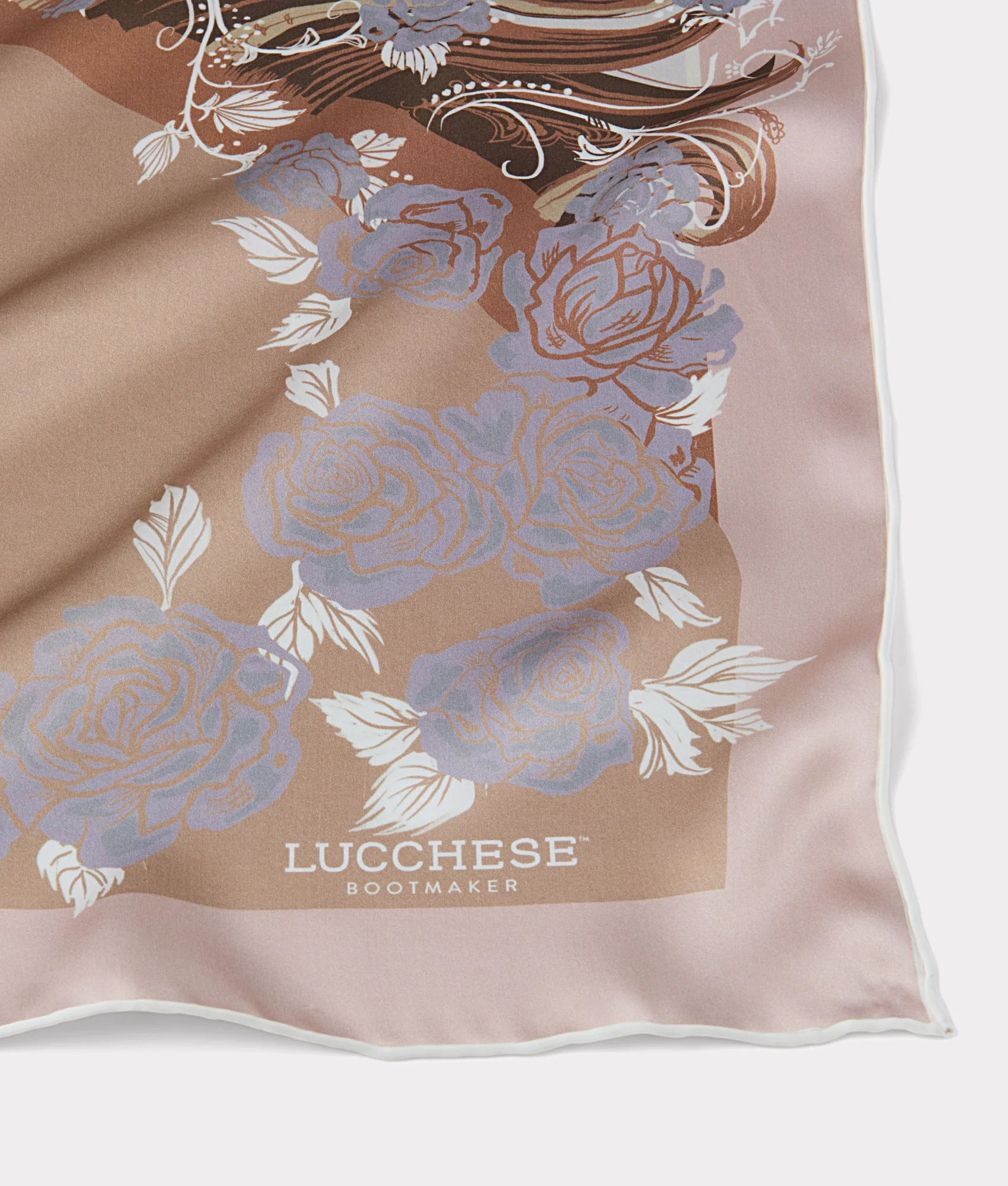 Cavalry Rose Scarf :: Blush