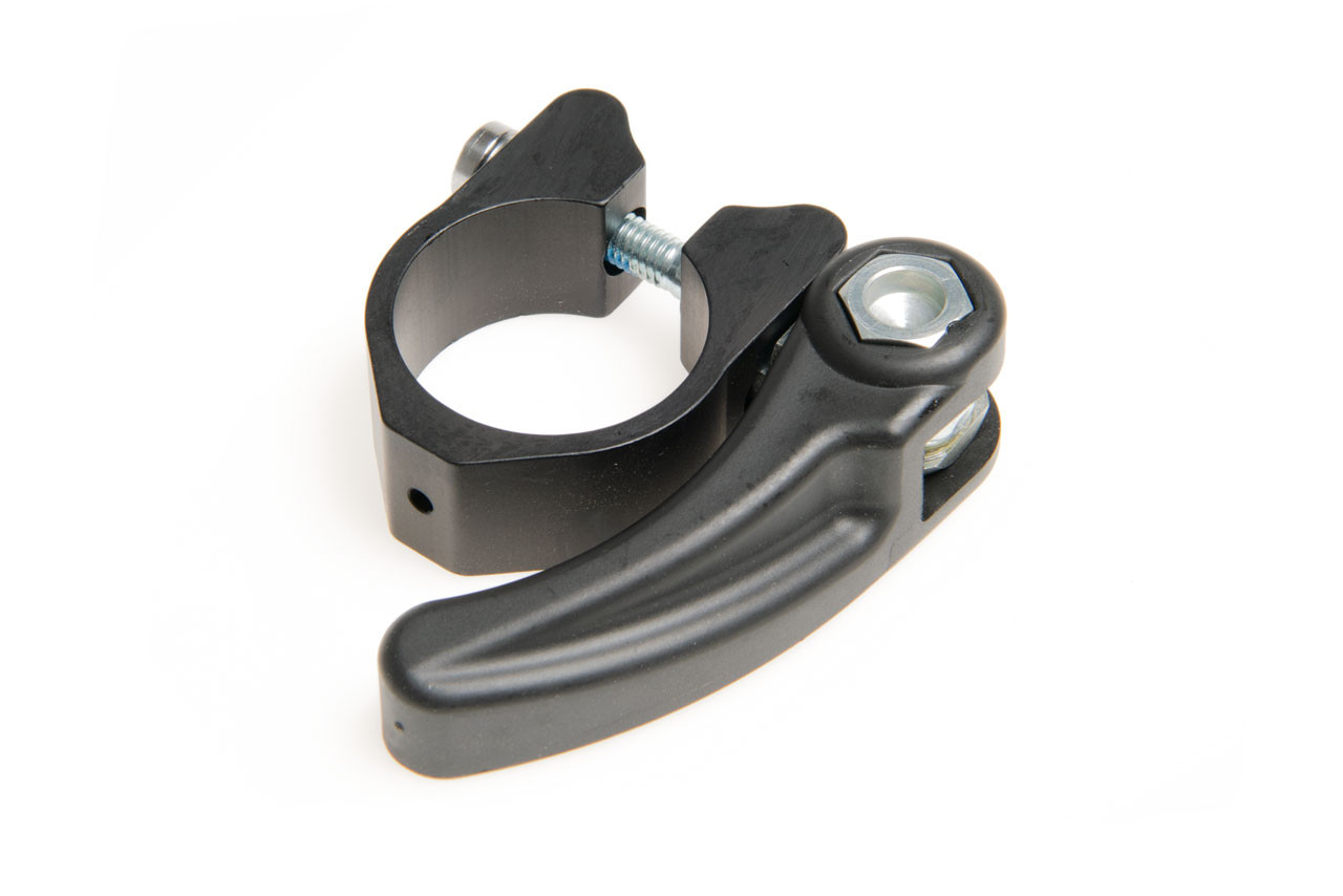 Telescopic Seatpost Clamp band +Quick Release Black