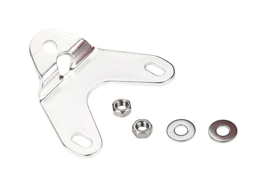 Silver Bracket For Rear Lamp - Versions L and E