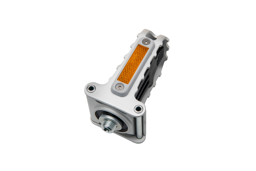 Left Folding Pedal in Silver