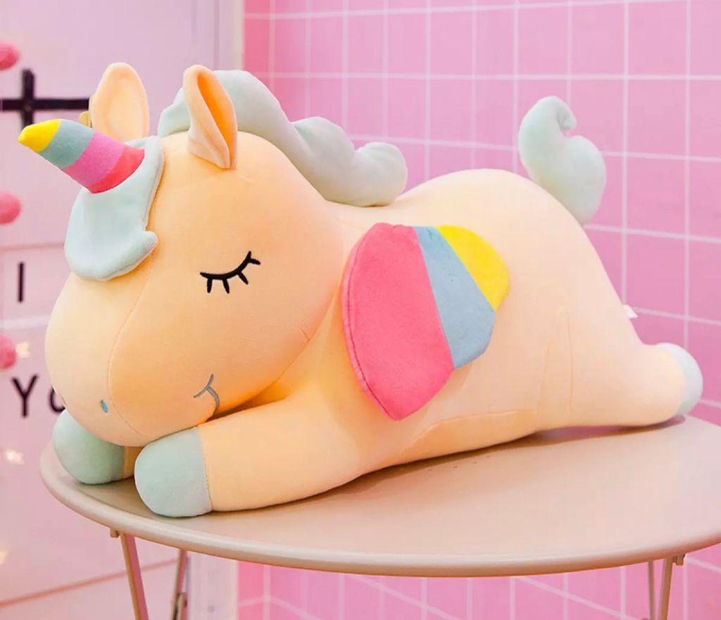 Yellow Unicorn Bear
