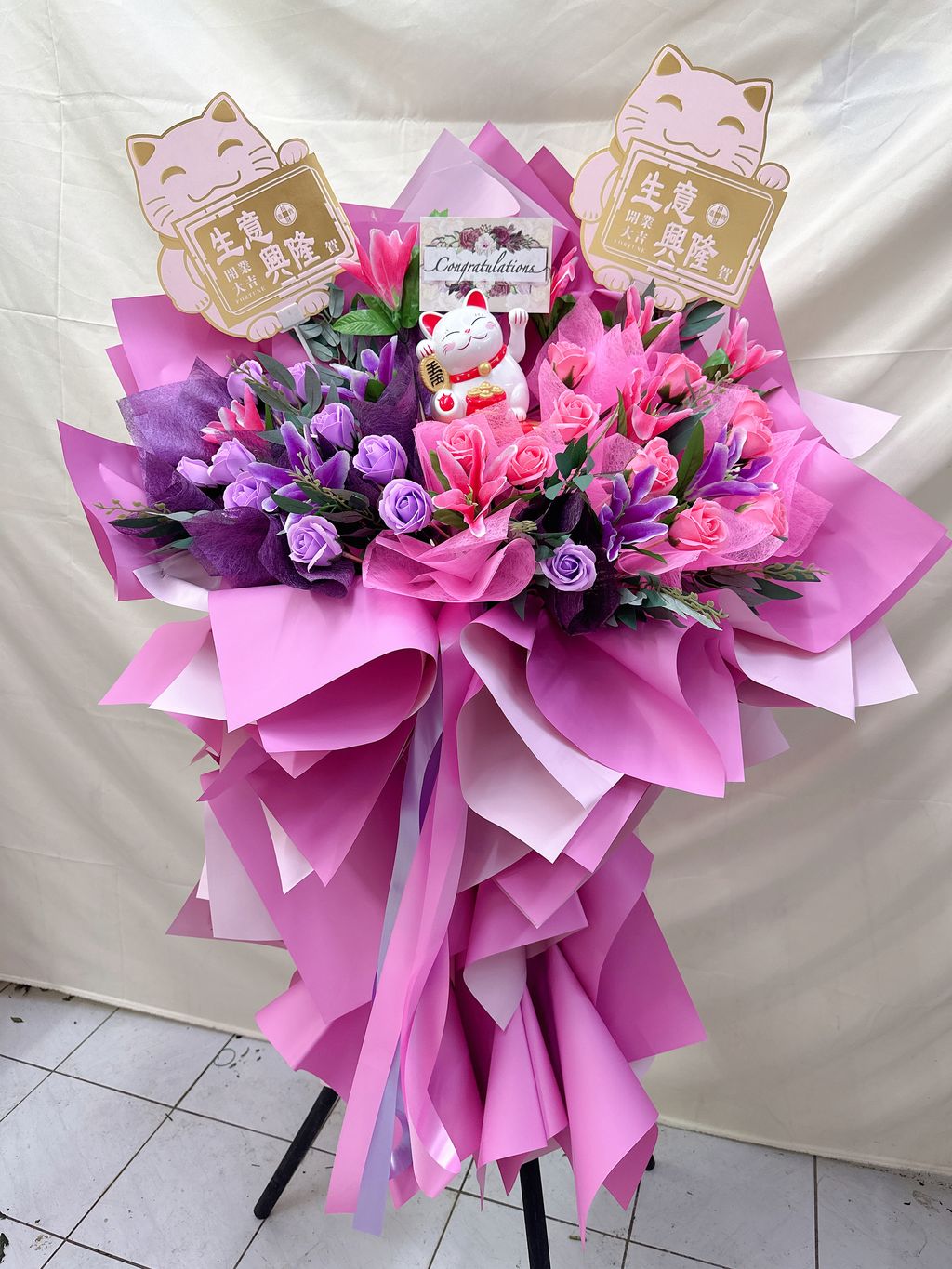 Artificial Opening Flower 79