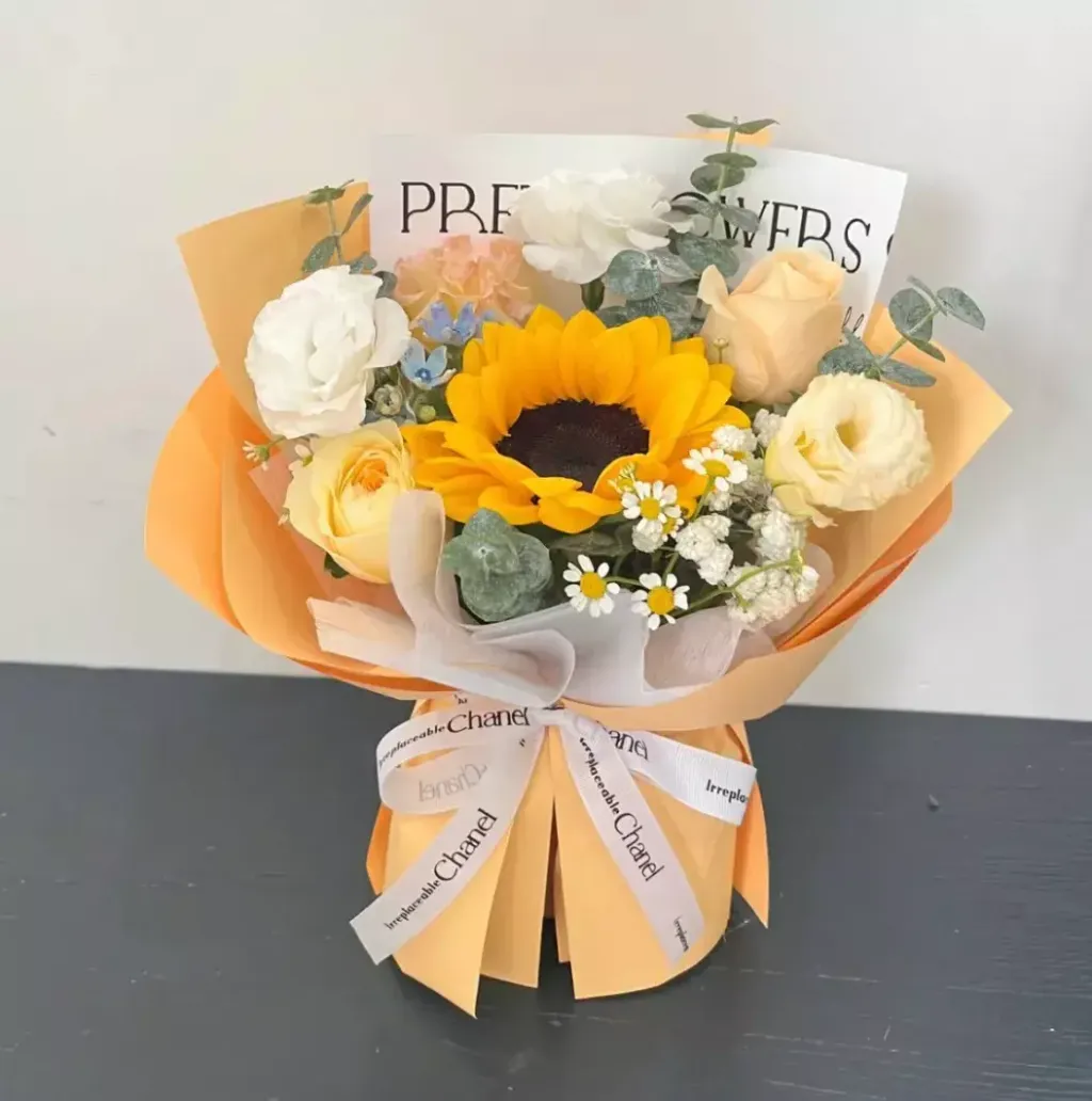 Sunflower & Rose Bouquet