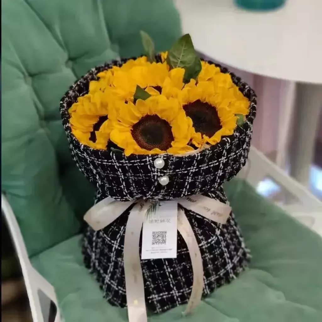 Chanel Design Sunflower Bouquet