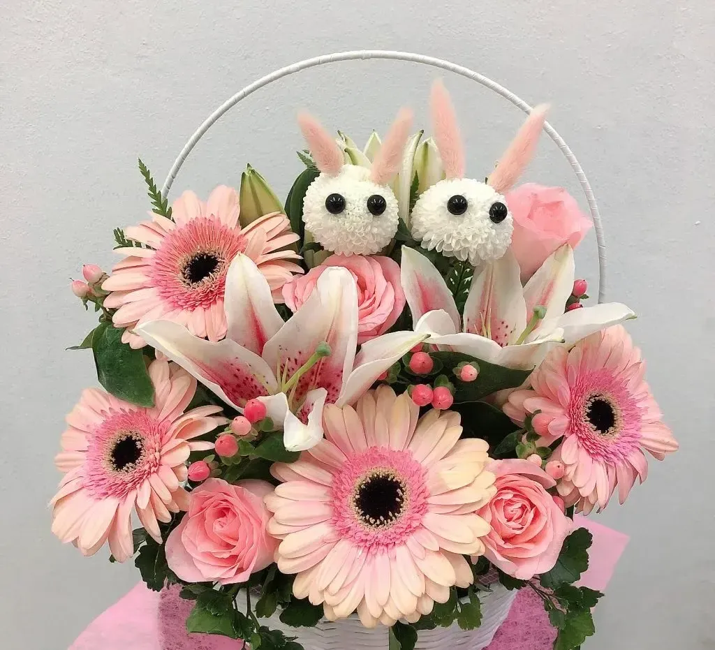 Cute Flower Basket 139