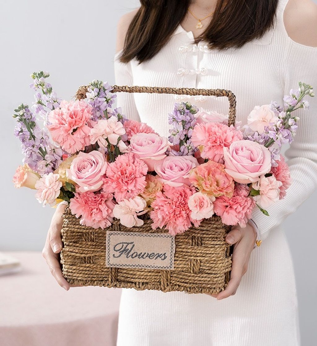 Mix Flower Basket