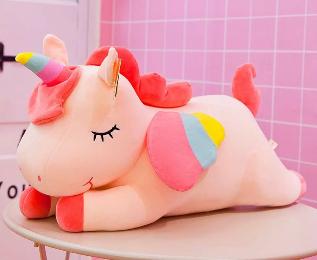 Pink Unicorn Bear