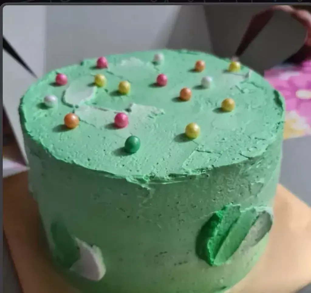 Pandan Gula Melaka Cake