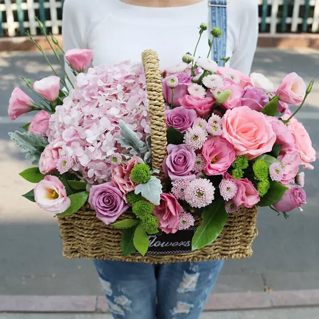Flower Basket 04