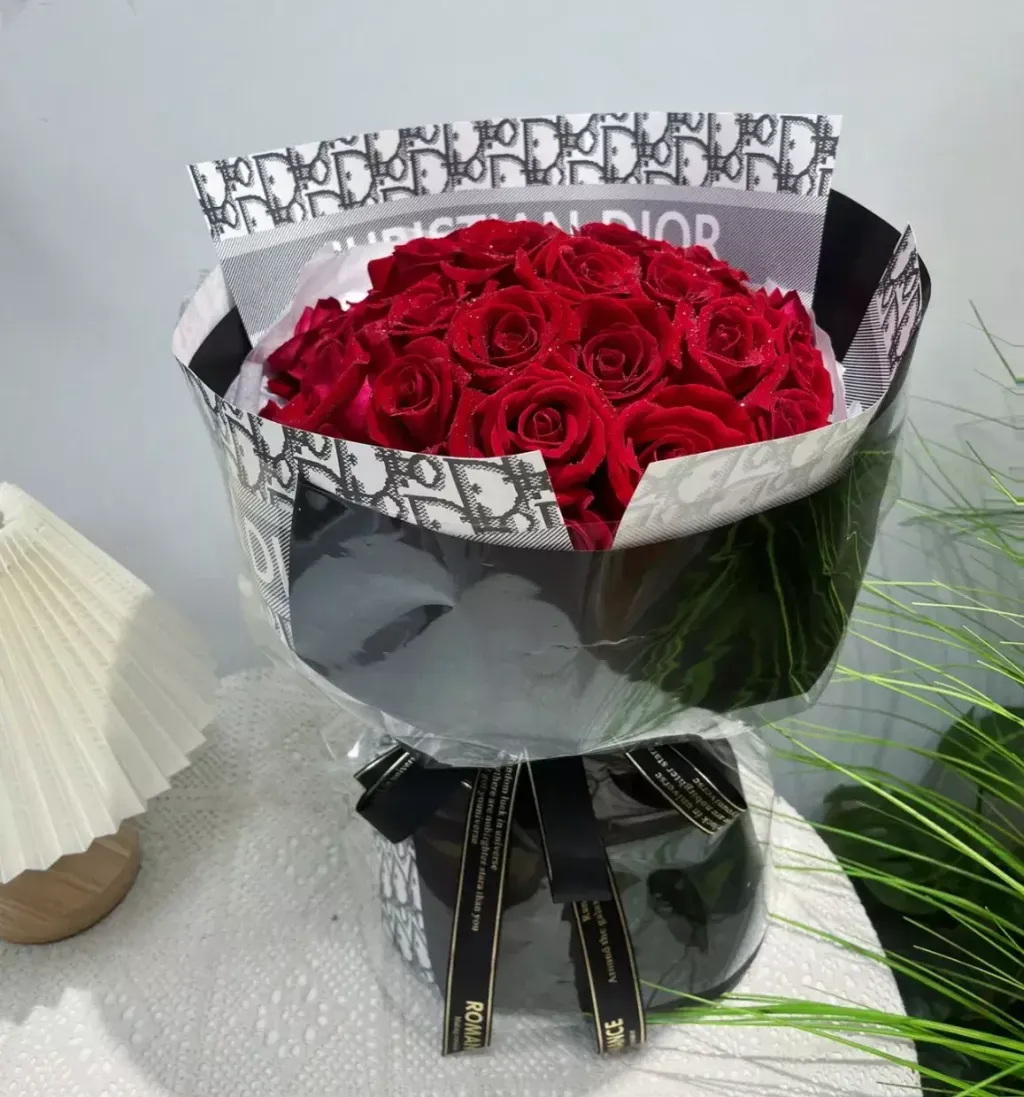 Dior Valentines Bouquet