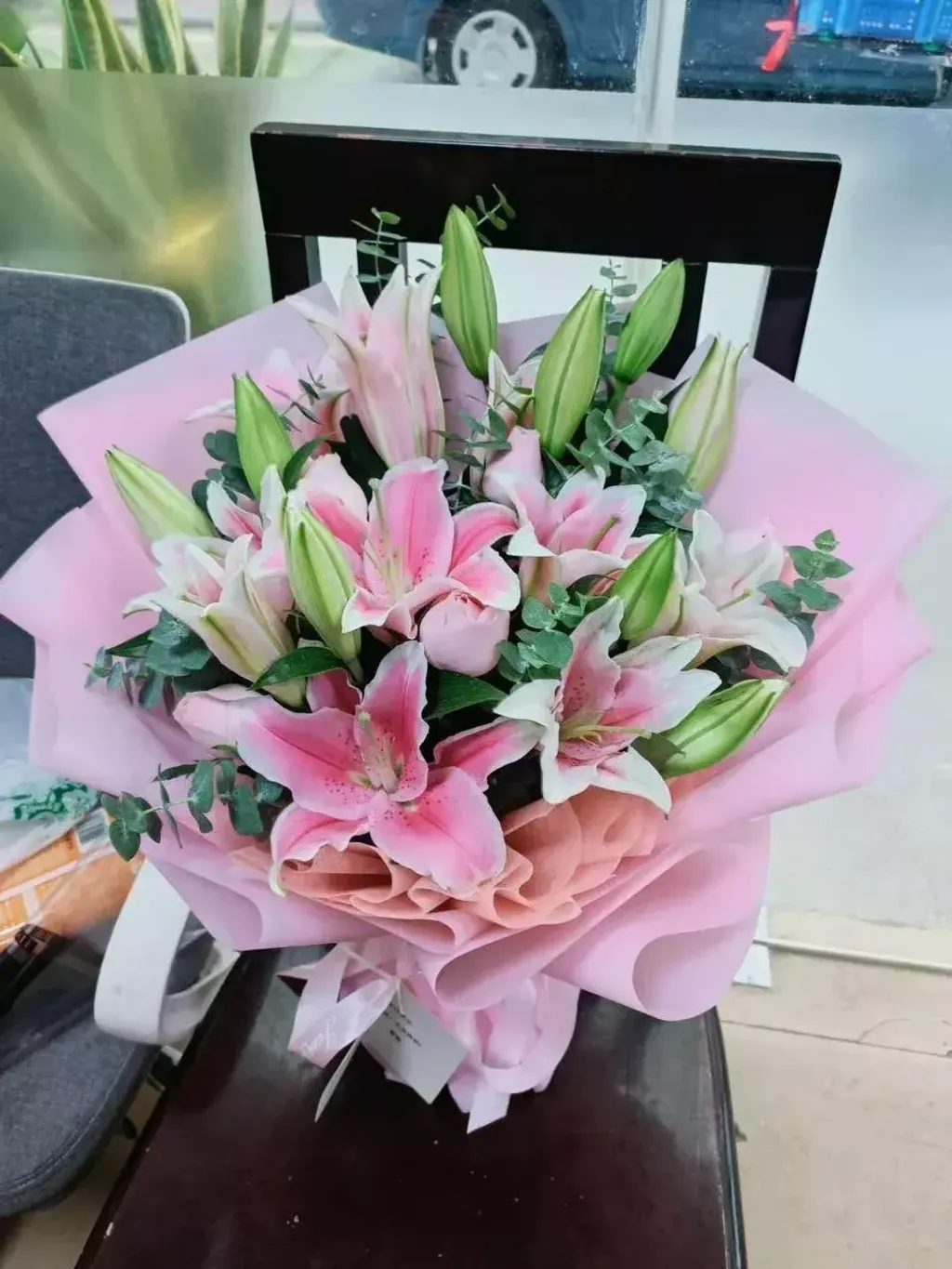 Pink Lily Bouquet 03