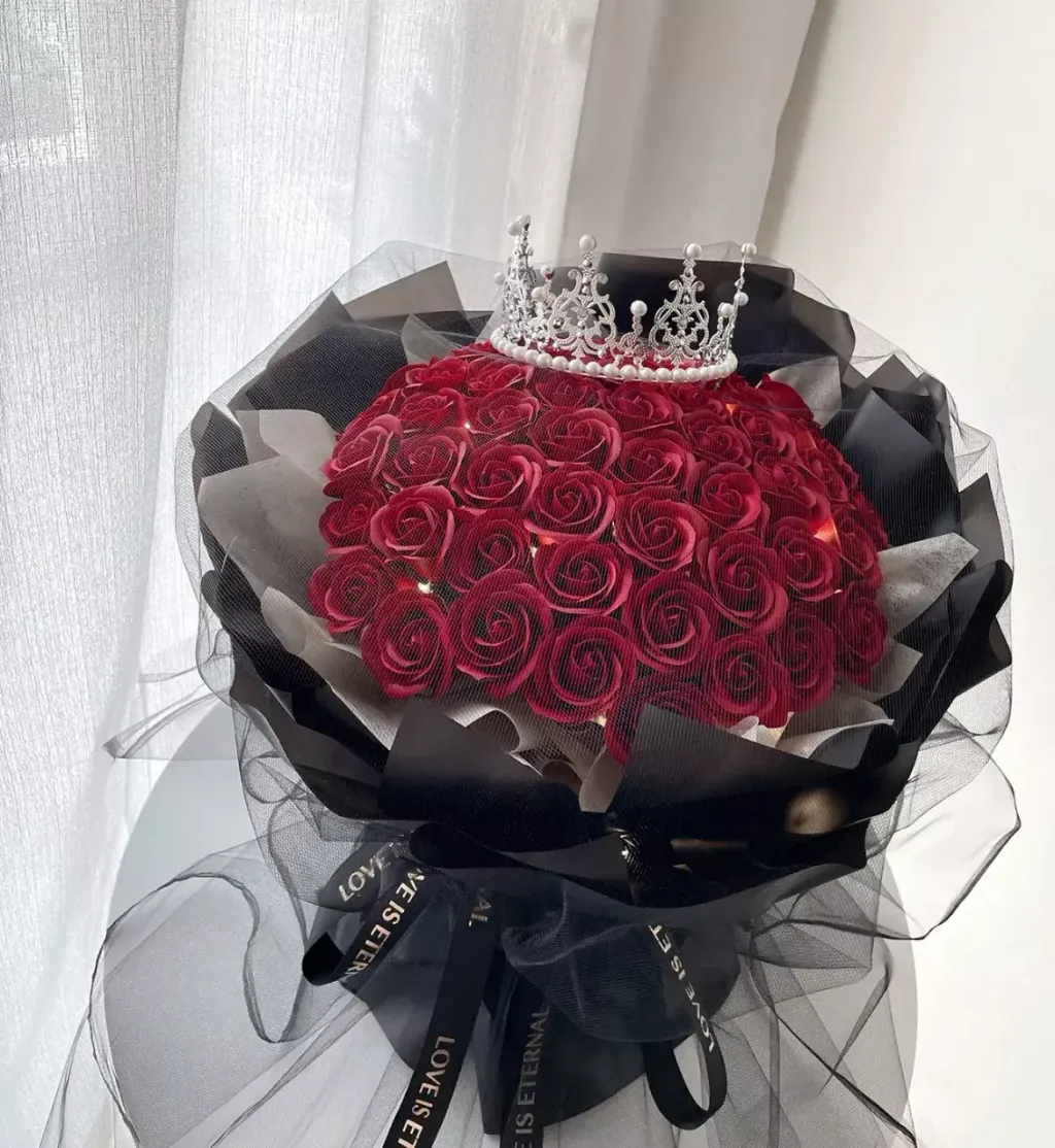 Soap Roses Bouquet 01