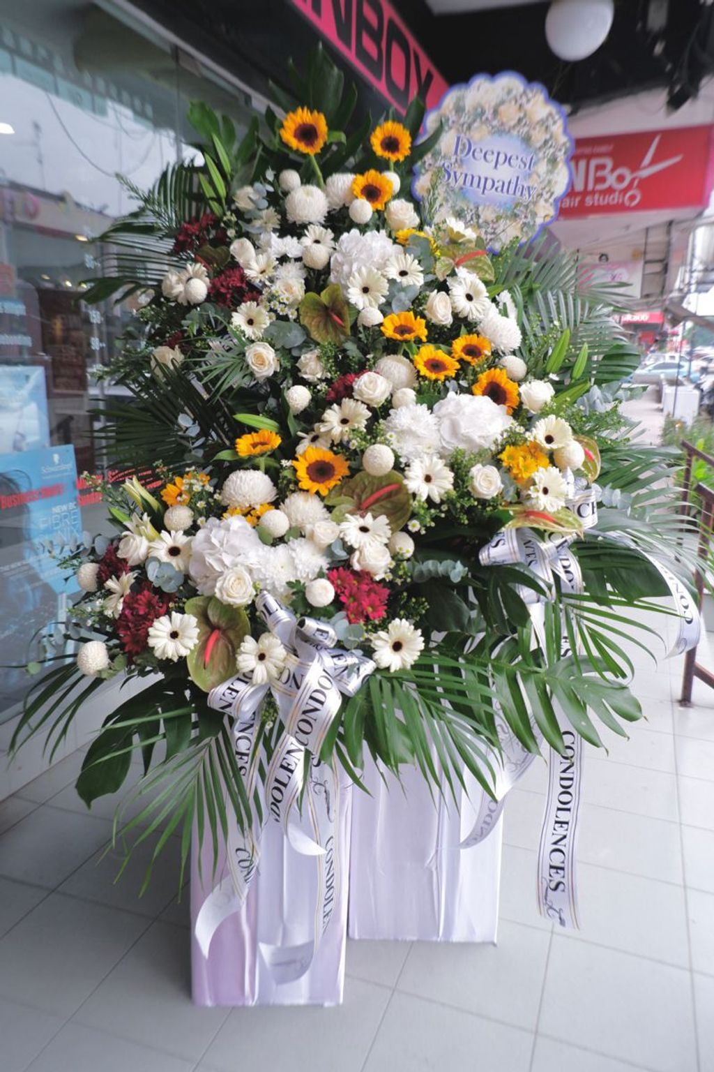 Condolences Stand 54