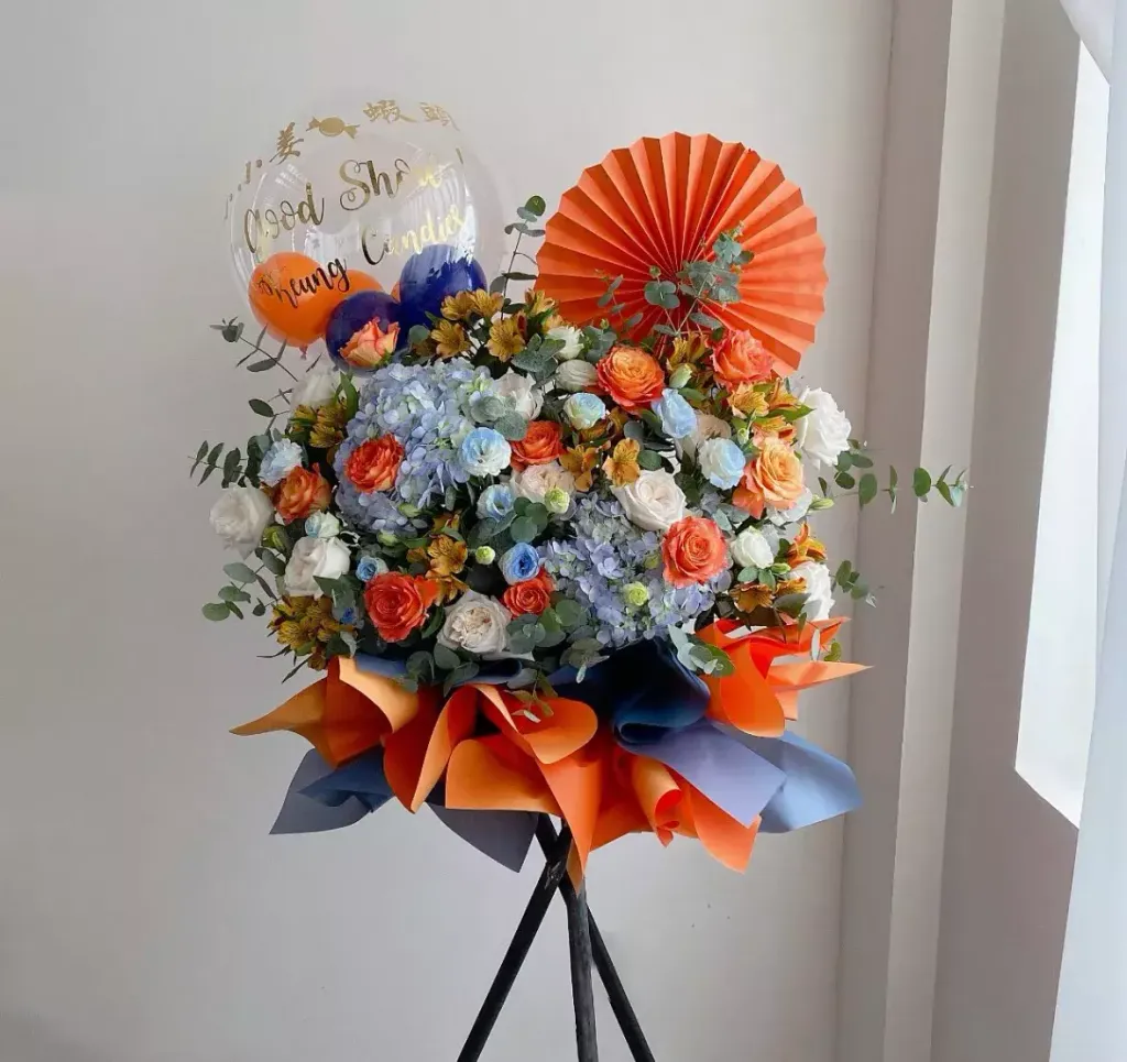 Orange Theme Opening Stand 15