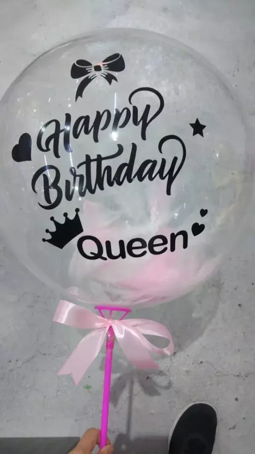 Bubble Balloon - Happy Birthday