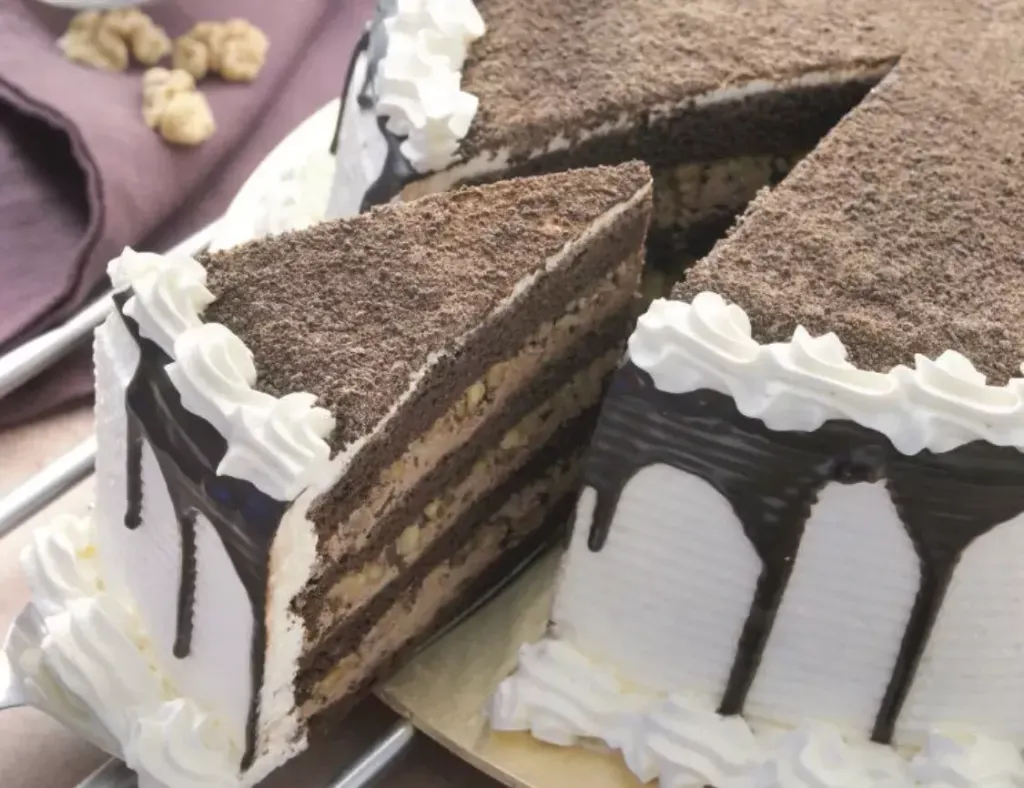 Chocolate Walnut Cake