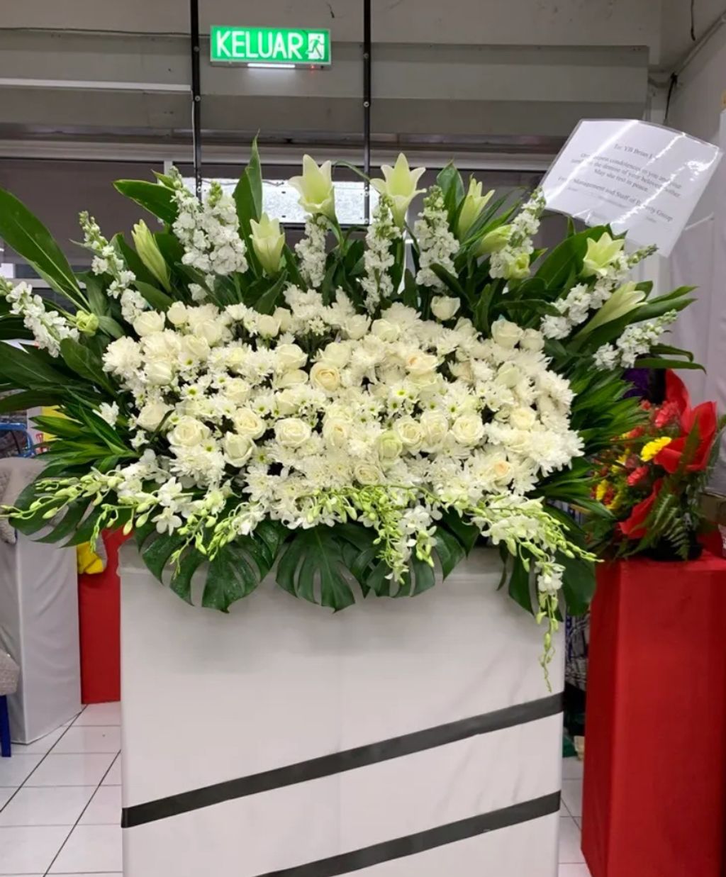 Condolences Stand 93