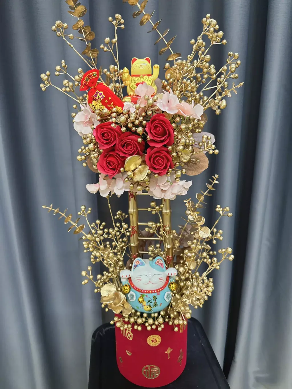 2 Layers Lucky Cat Box 02