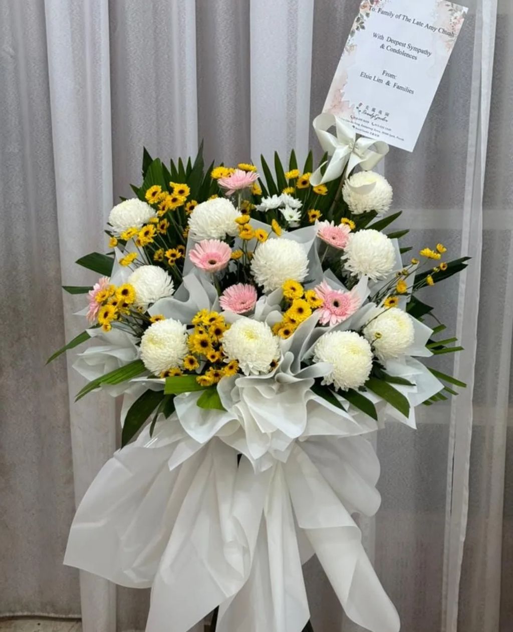 Condolences Stand 110