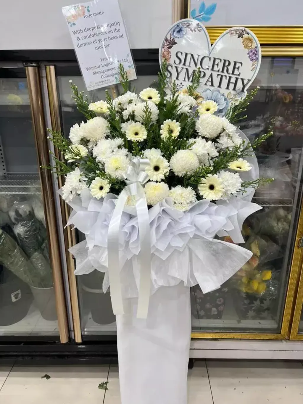 Condolence Stand 12