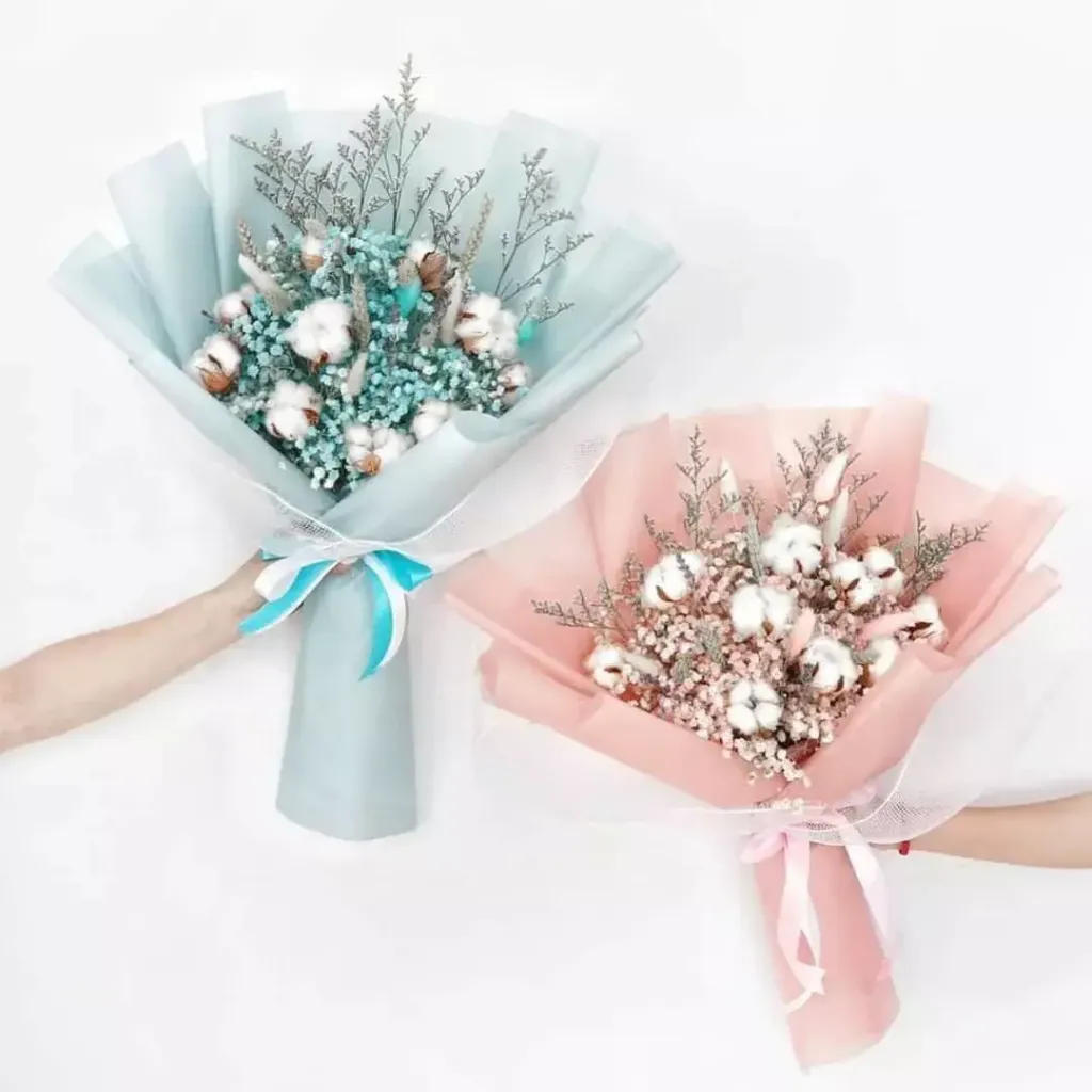 Cotton Flower Bouquet