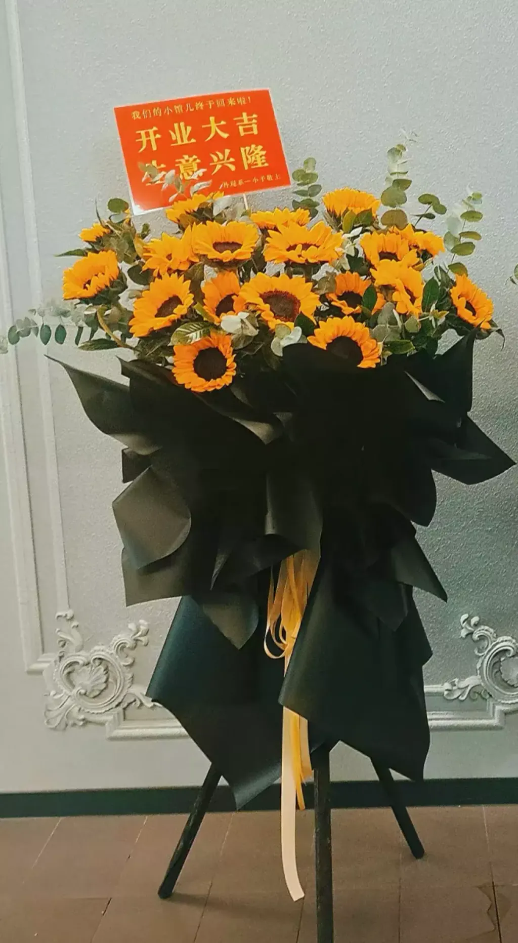 Sunflower Opening Stand 02