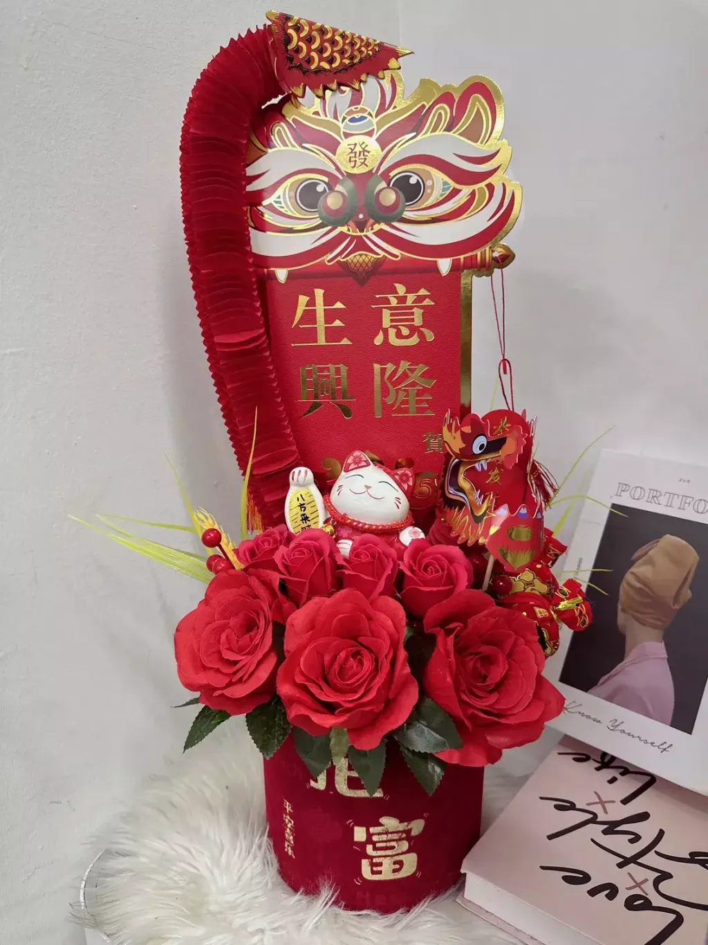 Ceramic Lucky Cat Box 01