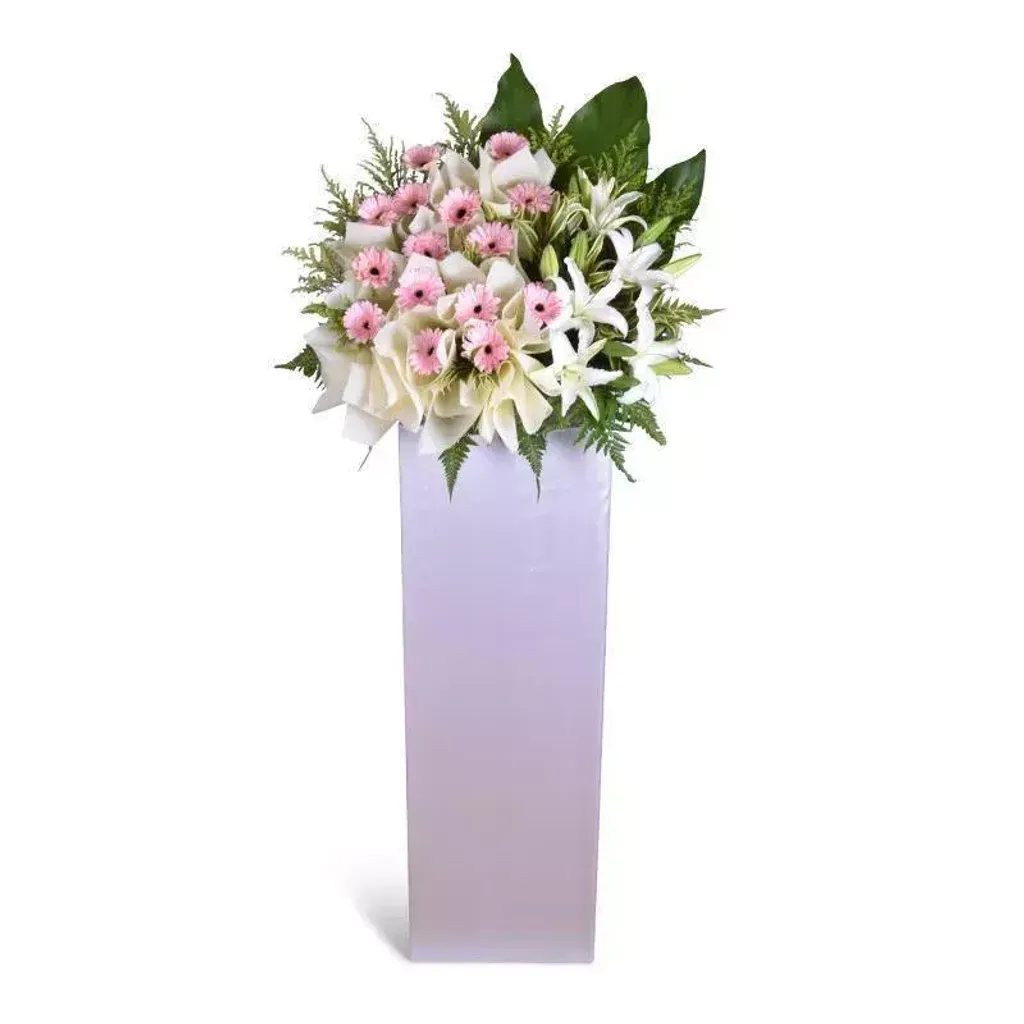Condolences Stand Pink